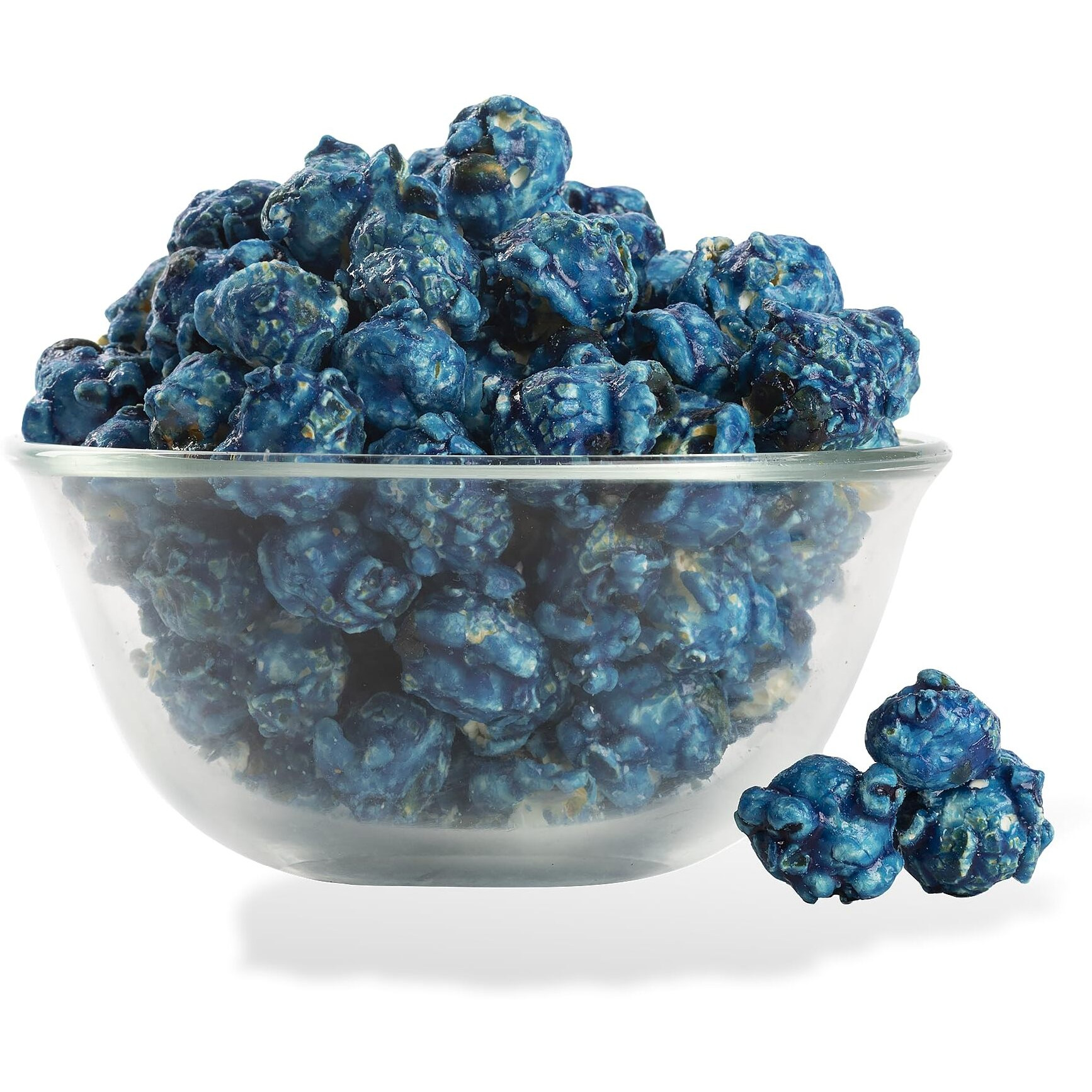 Blueberry Gourmet Popcorn | 6 Cups Total | Made From Scratch, Made In Usa, & Gmo-Free | Great As A Snack, Gift, Thank You, & Movie Night - (9.2Oz Total)