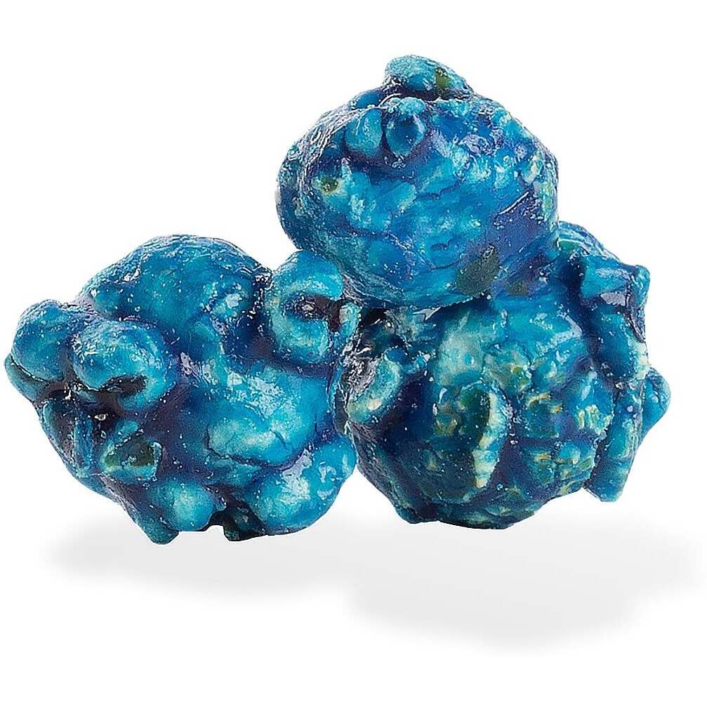 Blueberry Gourmet Popcorn | 6 Cups Total | Made From Scratch, Made In Usa, & Gmo-Free | Great As A Snack, Gift, Thank You, & Movie Night - (9.2Oz Total)
