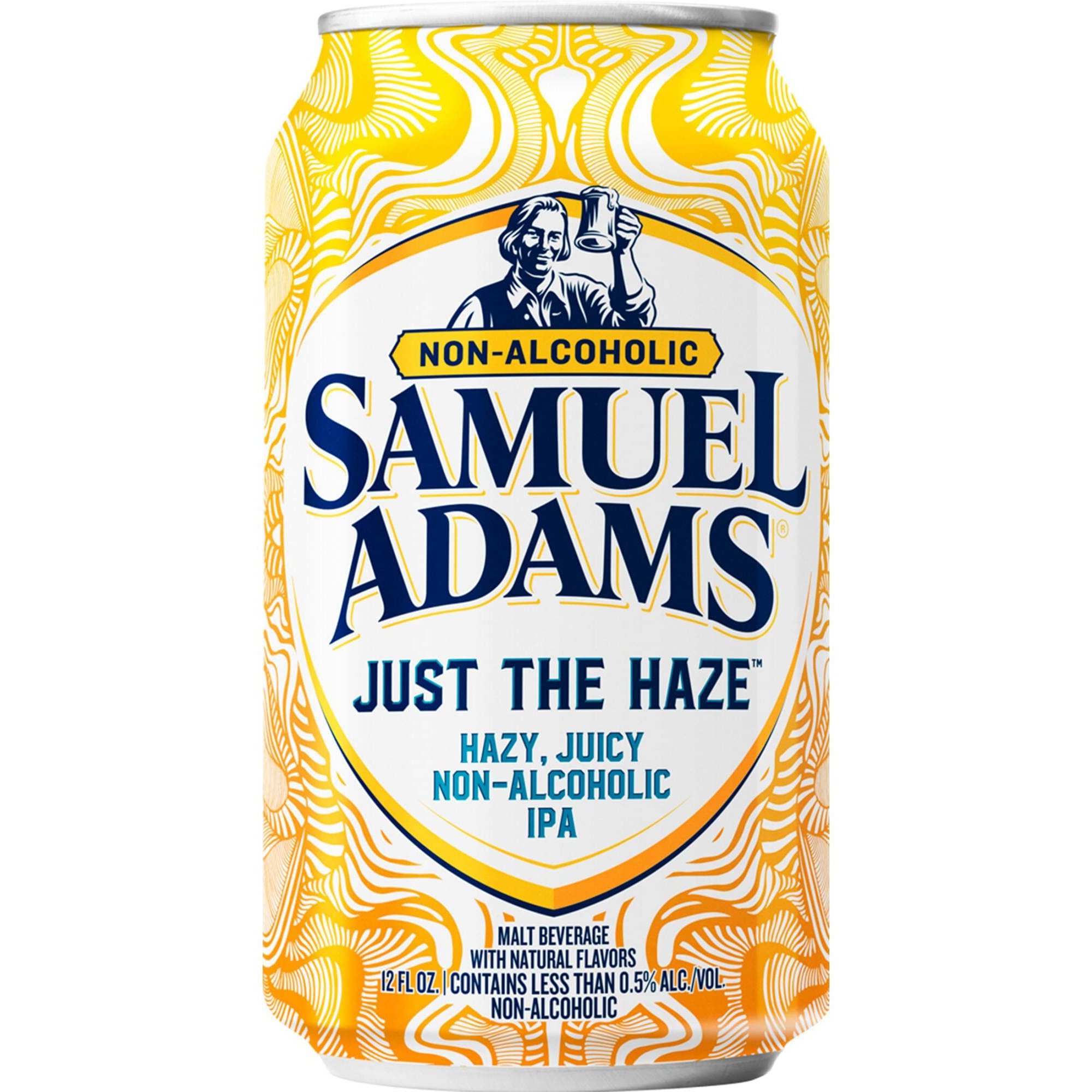 Samuel Adams Non-Alcoholic Just The Haze 6Pk Cans, 12 Fz