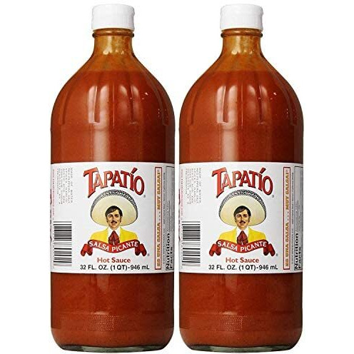 Tapatio Salsa Picante Hot Sauce 32Fl Oz 946Ml (Two Bottles)