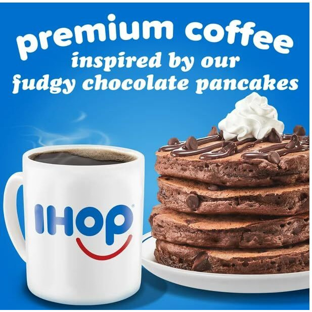Ihop Chocolate Chocolate Chip Flavored Keurig K-Cup Coffee Pods, 22 Ct Box (Pack Of 4)