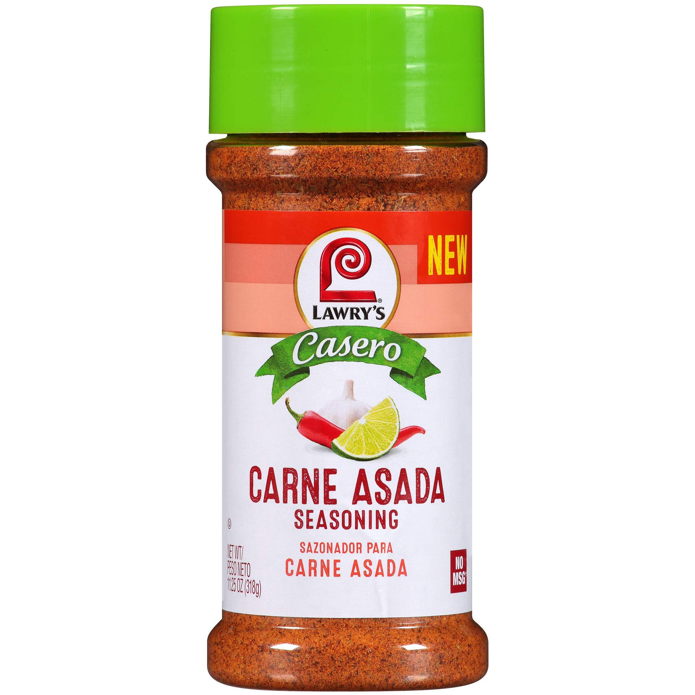 Lawry's Casero Carne Asada Seasoning, 11.25 Oz (Pack Of 12)