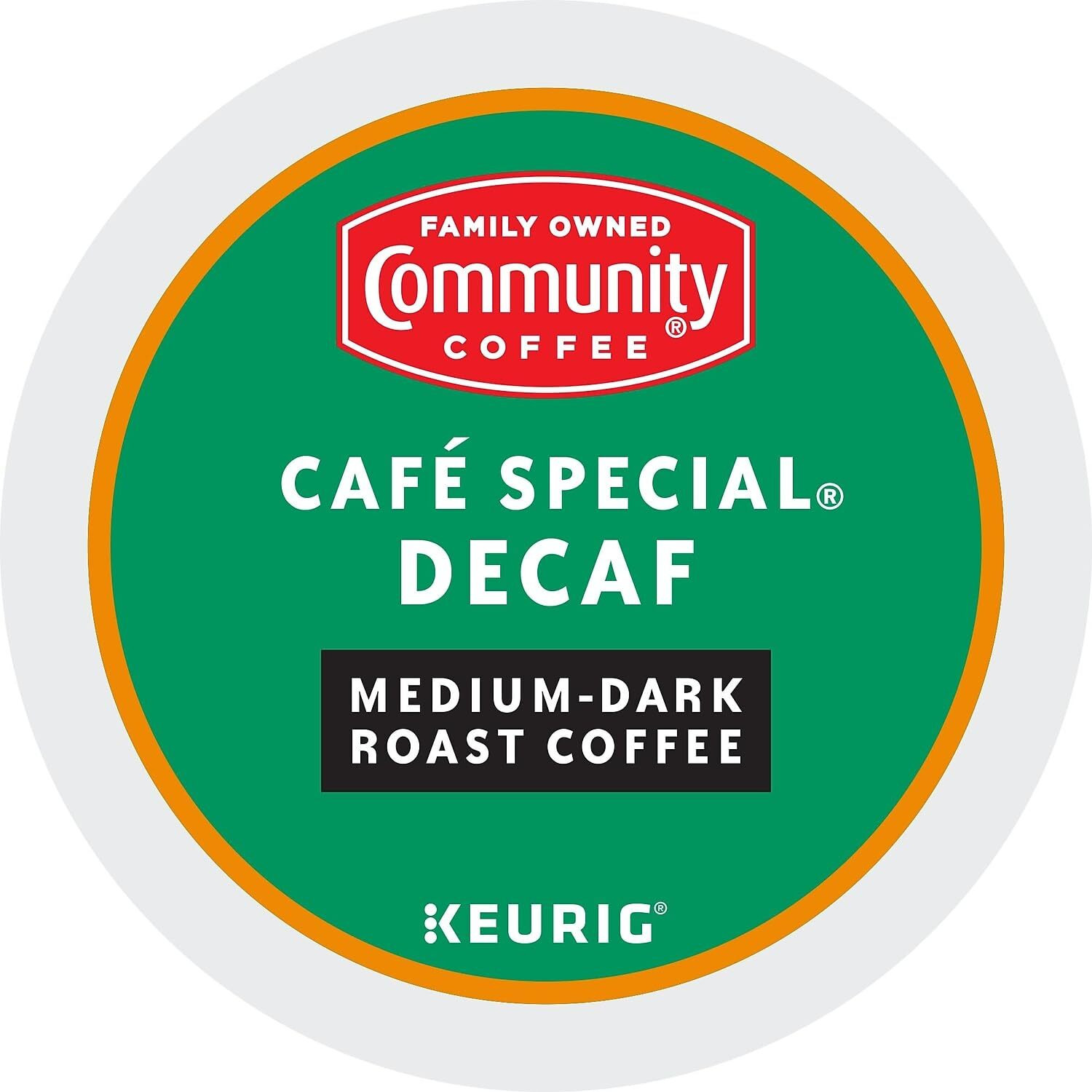 Community Coffee Caf   Special Decaf 24 Count Coffee Pods, Medium-Dark Roast, Compatible With Keurig 2.0 K-Cup Brewers, 24 Count (Pack Of 1)