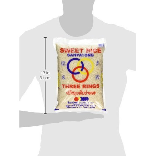 Thai Sticky Rice (Sweet Rice) 5 Lbs