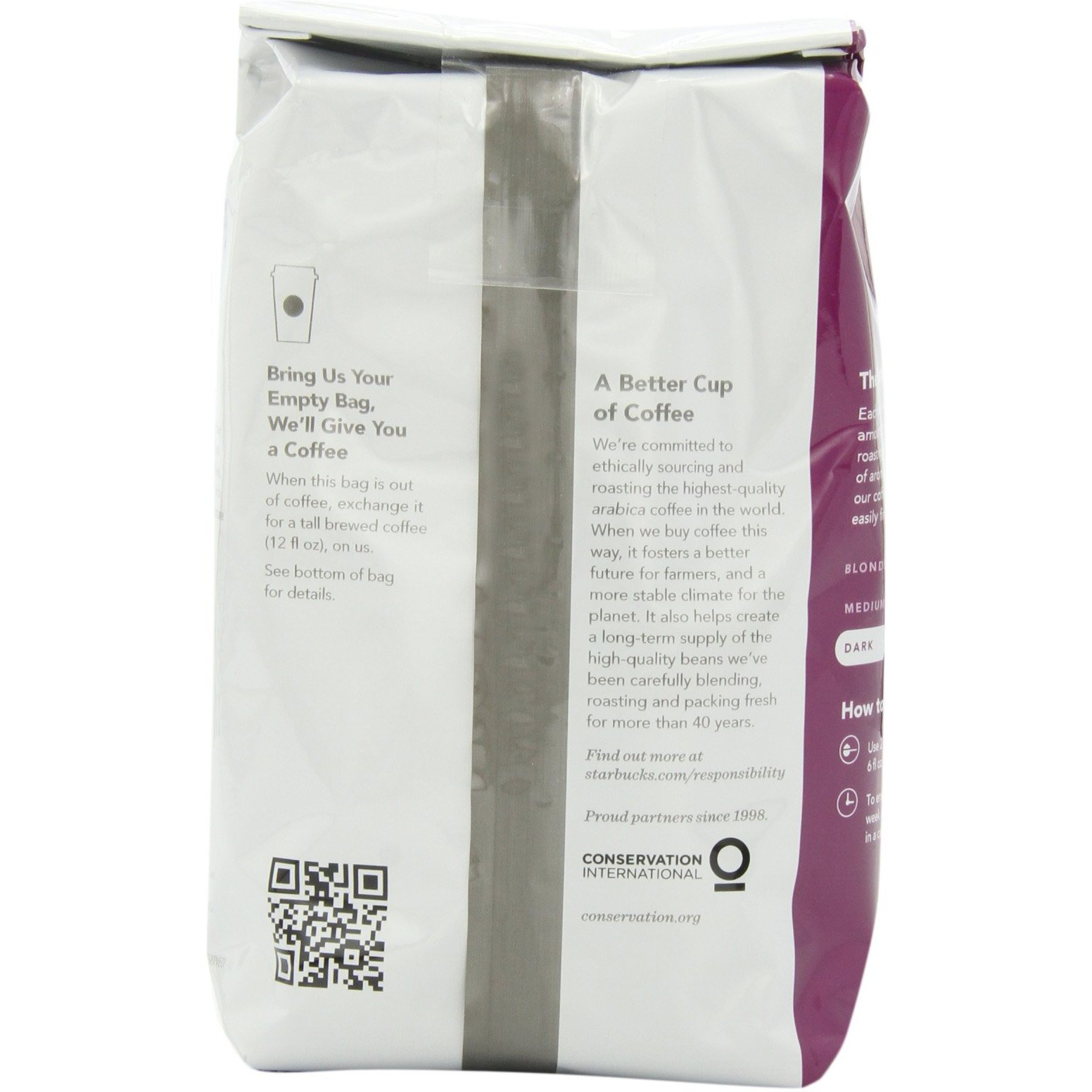 Starbucks Caffe Verona Ground Coffee, 12 Ounce (Pack Of 6)