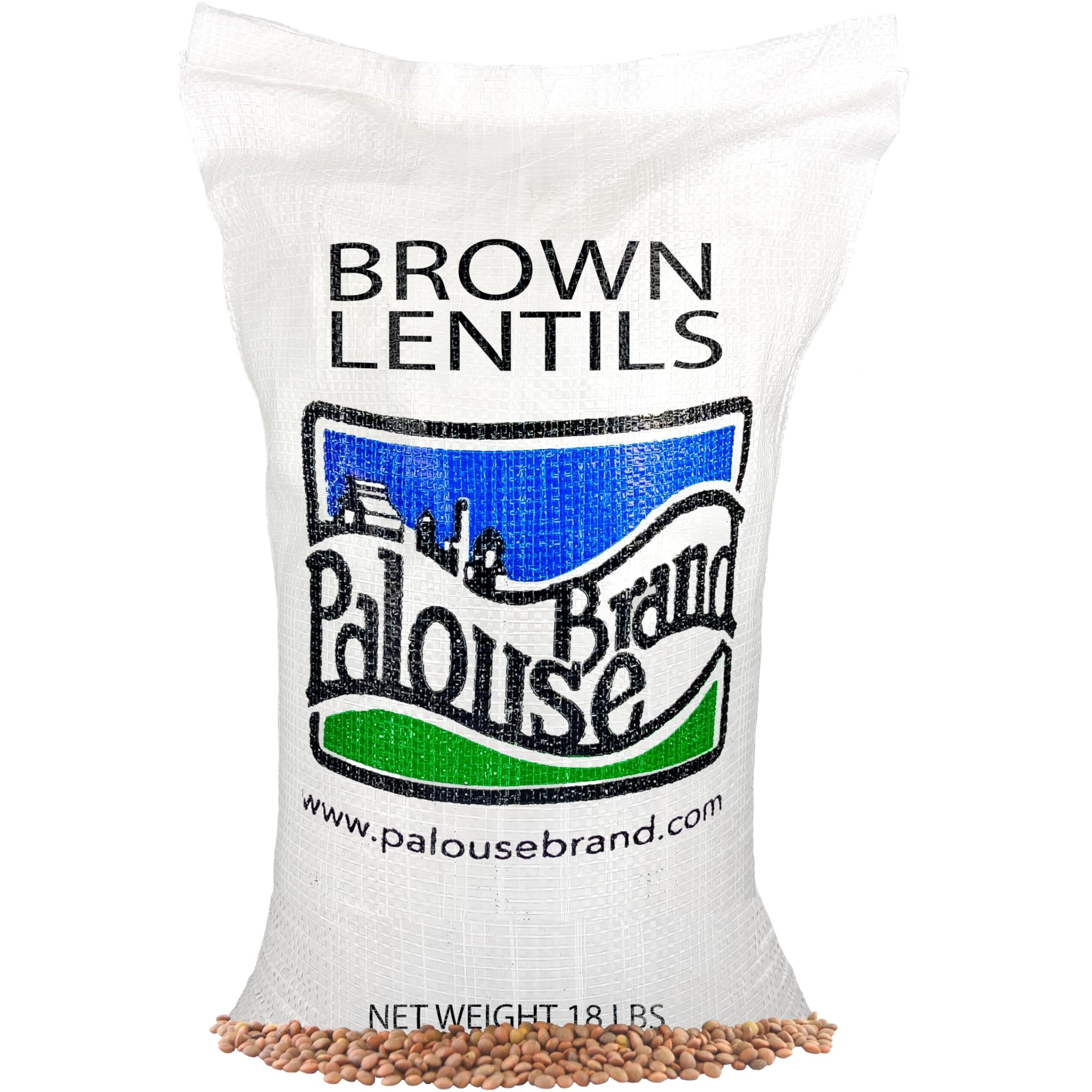 Mader Family Farmed Non-Gmo Brown Lentils Palouse Brand, Non-Gmo, Kosher, Bulk