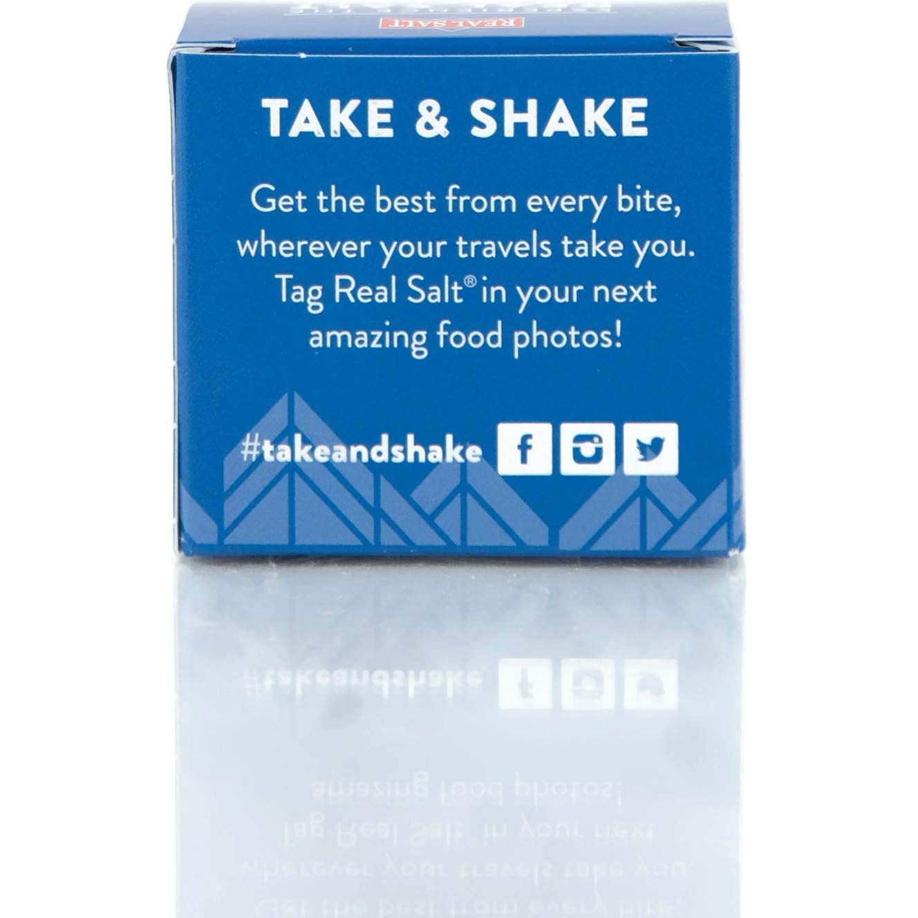 Redmond Real Sea Salt - Natural Unrefined Gluten Free Fine, 0.21 Ounce Pocket Shaker (6 Pack)