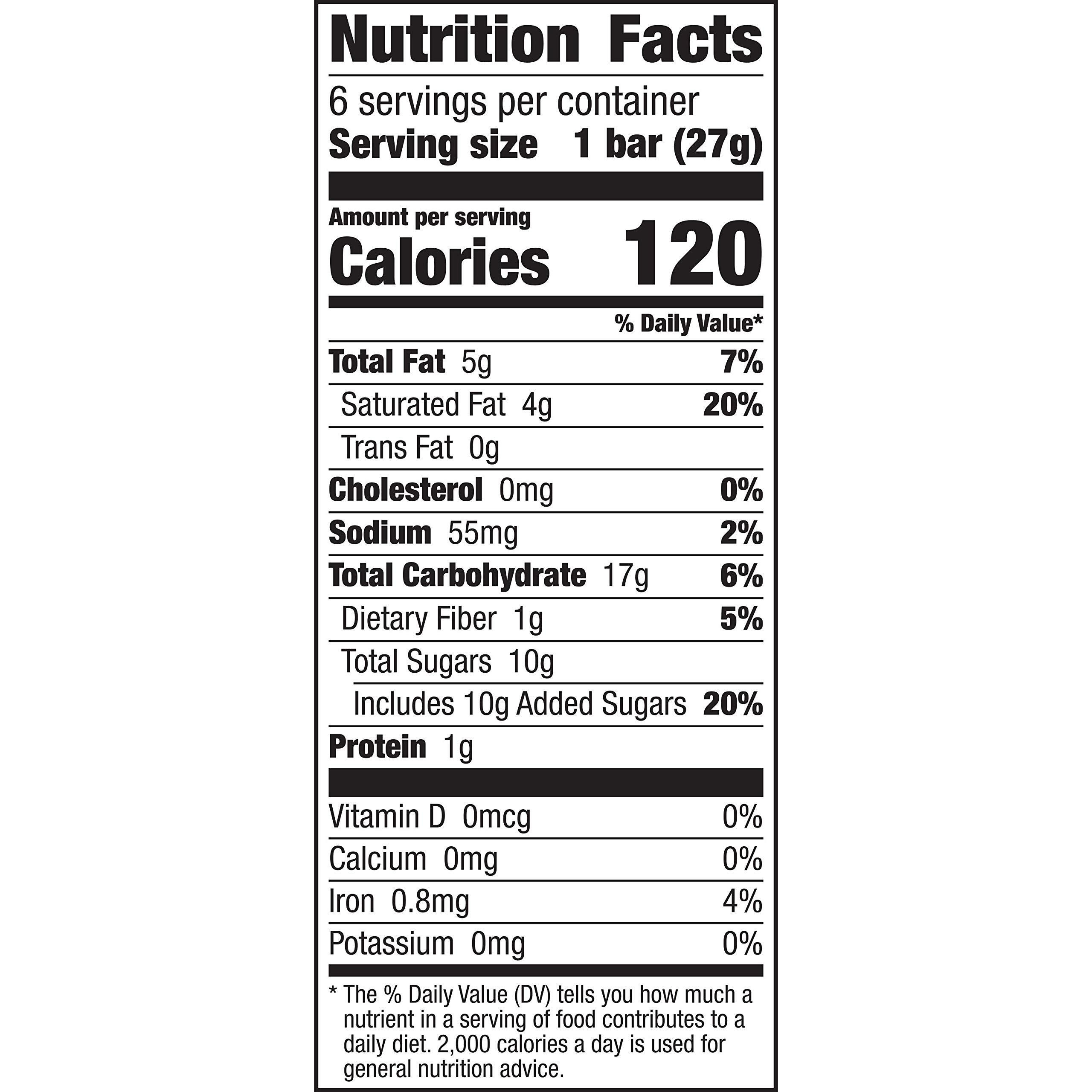 Larabar Kids, Bakes Chocolate Chip Cookie, Gluten Free Snack Bars, 6 Ct, 5.76 Oz (Pack Of 8)