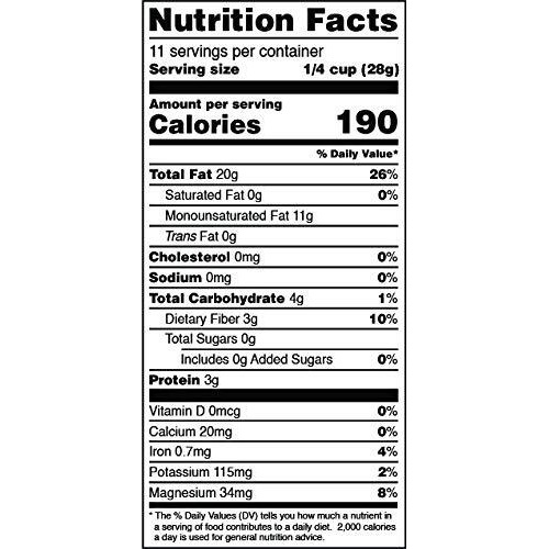 Terrasoul Superfoods Organic Pecans, 11 Oz (Pack Of 1) - Mammoth Halves | Fresh | Raw