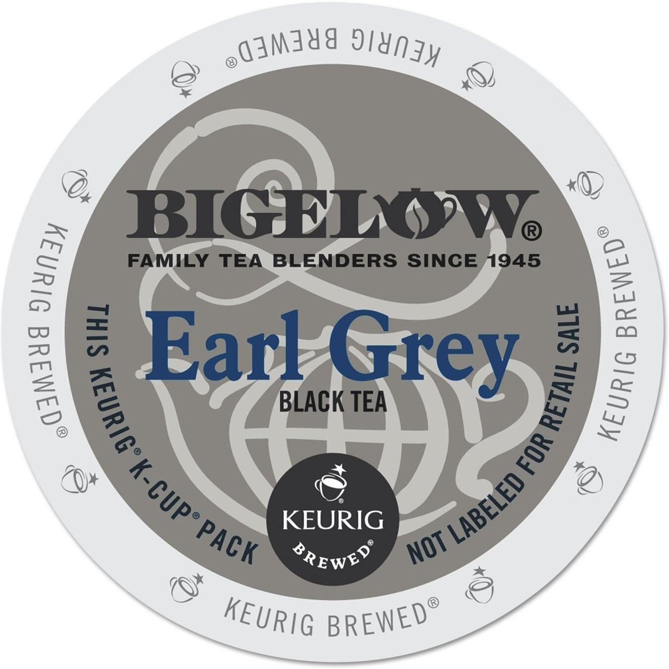 Bigelow Earl Grey Tea, 24-Count K-Cup Portion Pack For Keurig Brewers