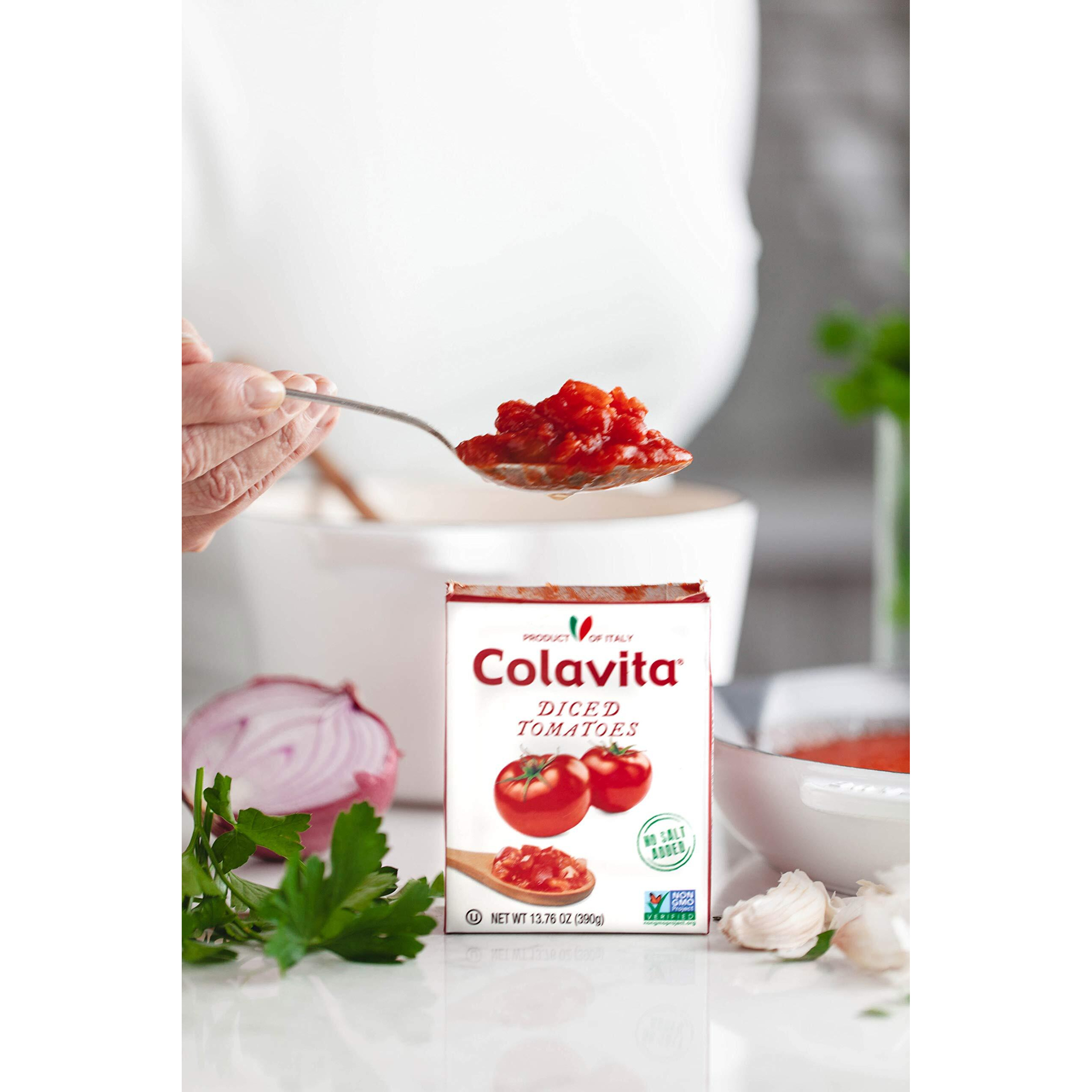 Colavita Recart Tomatoes - Diced, 13.76Oz Recart (Pack Of 16)