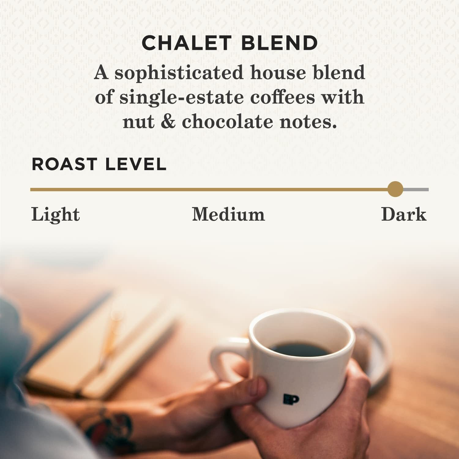 Peet's Coffee, Dark Roast K-Cup Pods For Keurig Brewers - Chalet Blend 60 Count (1 Box Of 60 K-Cup Pods)