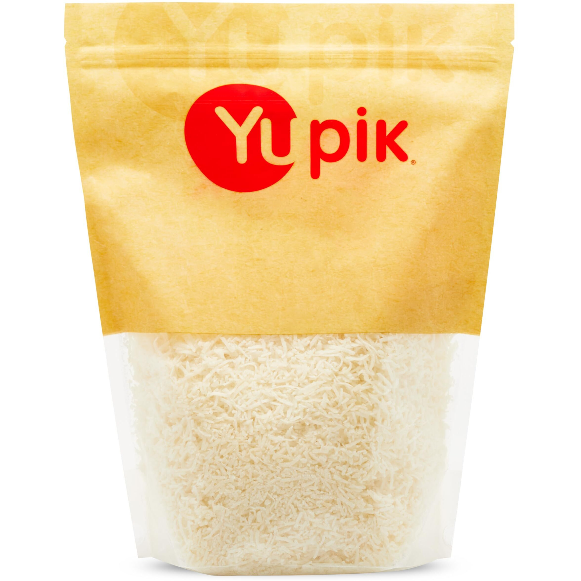 Yupik Shredded Coconut, Sweetened, 2.2 Lb, Gluten-Free & Kosher, Coarsely Flaked, Tender & Creamy Texture, Ideal For Baking & Topping