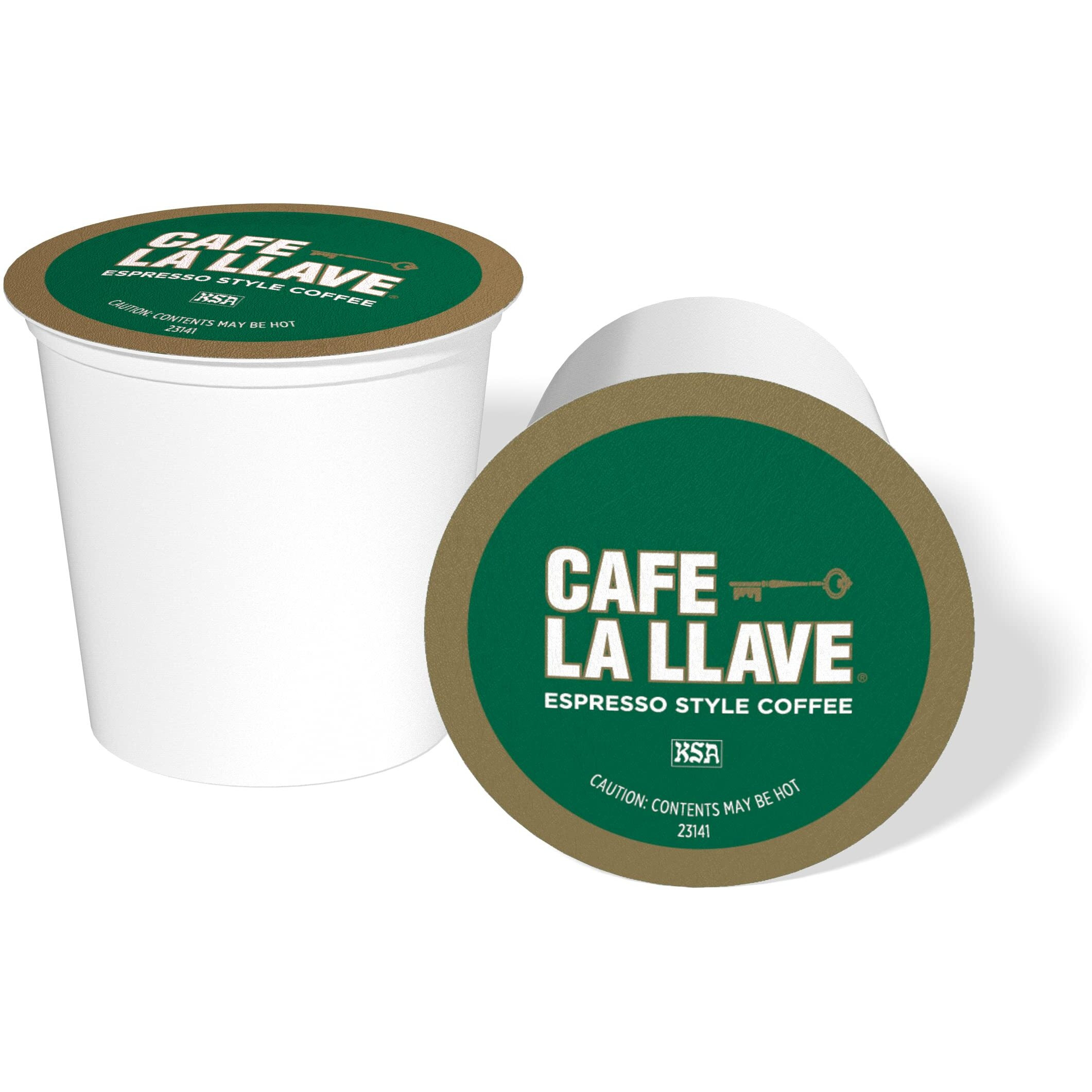 Cafe La Llave Espresso-Style Single Serve Coffee Pods (24 Count)
