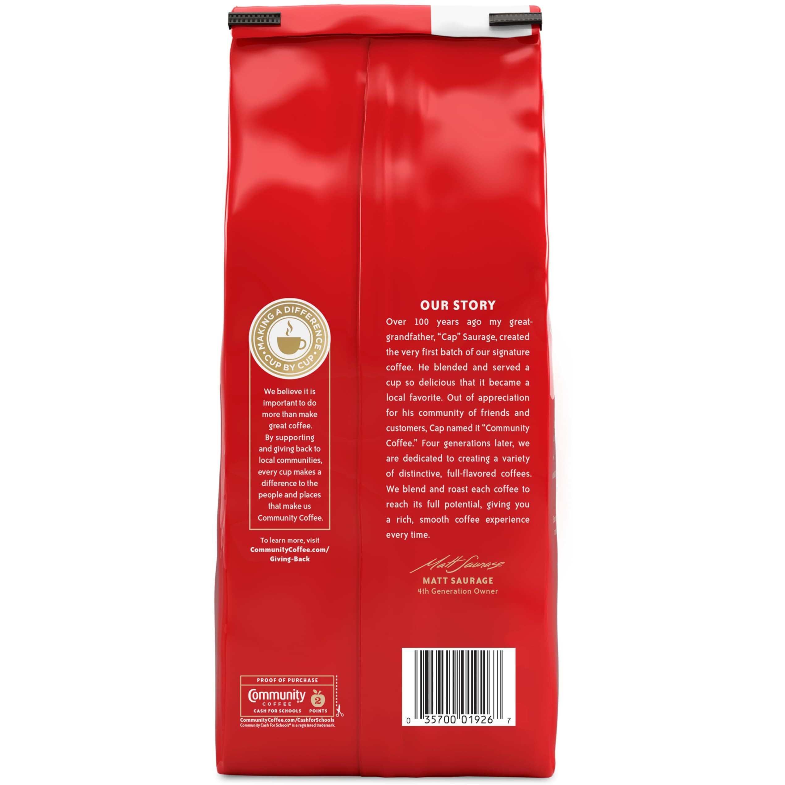 Community Coffee Cafe Special Decaf, Medium-Dark Roast Ground, 20 Ounce (Pack Of 1)