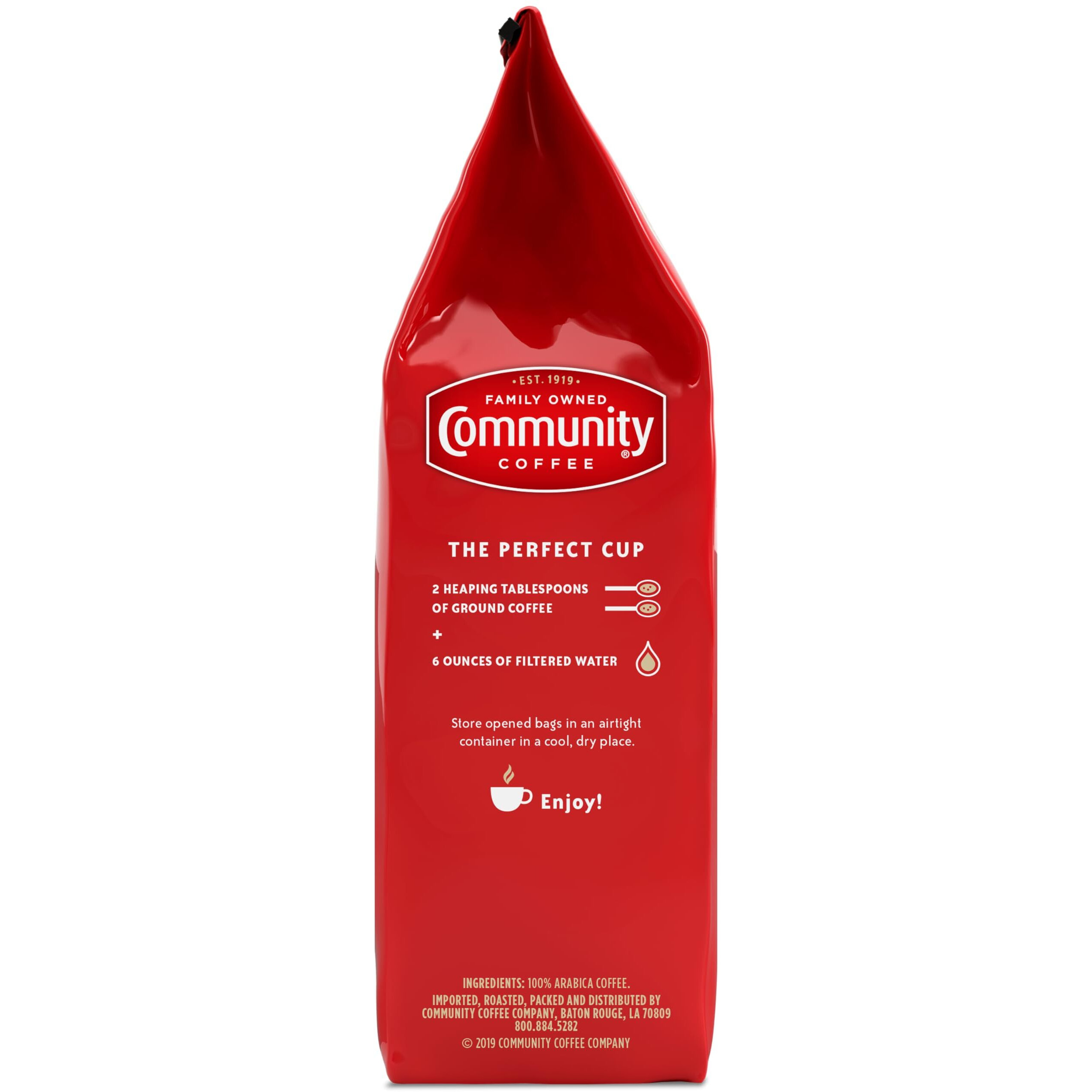 Community Coffee Cafe Special Decaf, Medium-Dark Roast Ground, 20 Ounce (Pack Of 1)