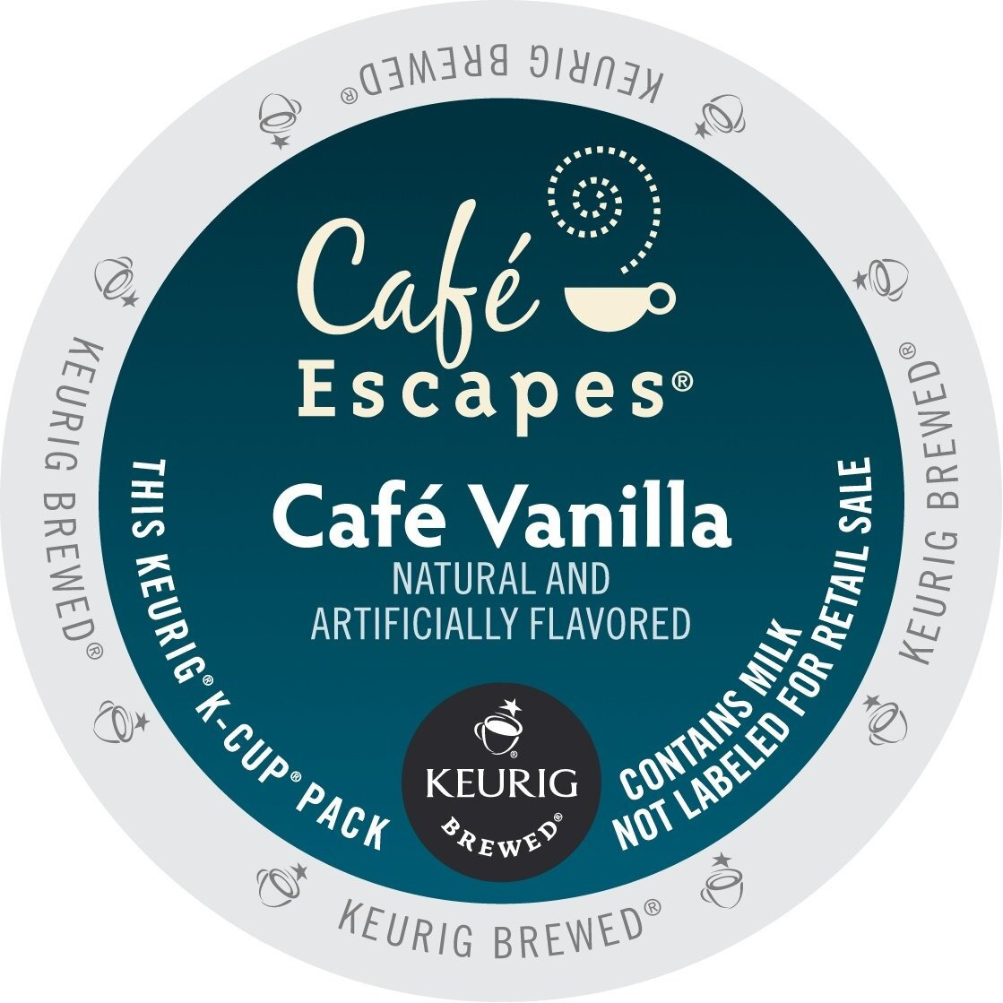 Cafe Escapes Cafe Vanilla K-Cups
