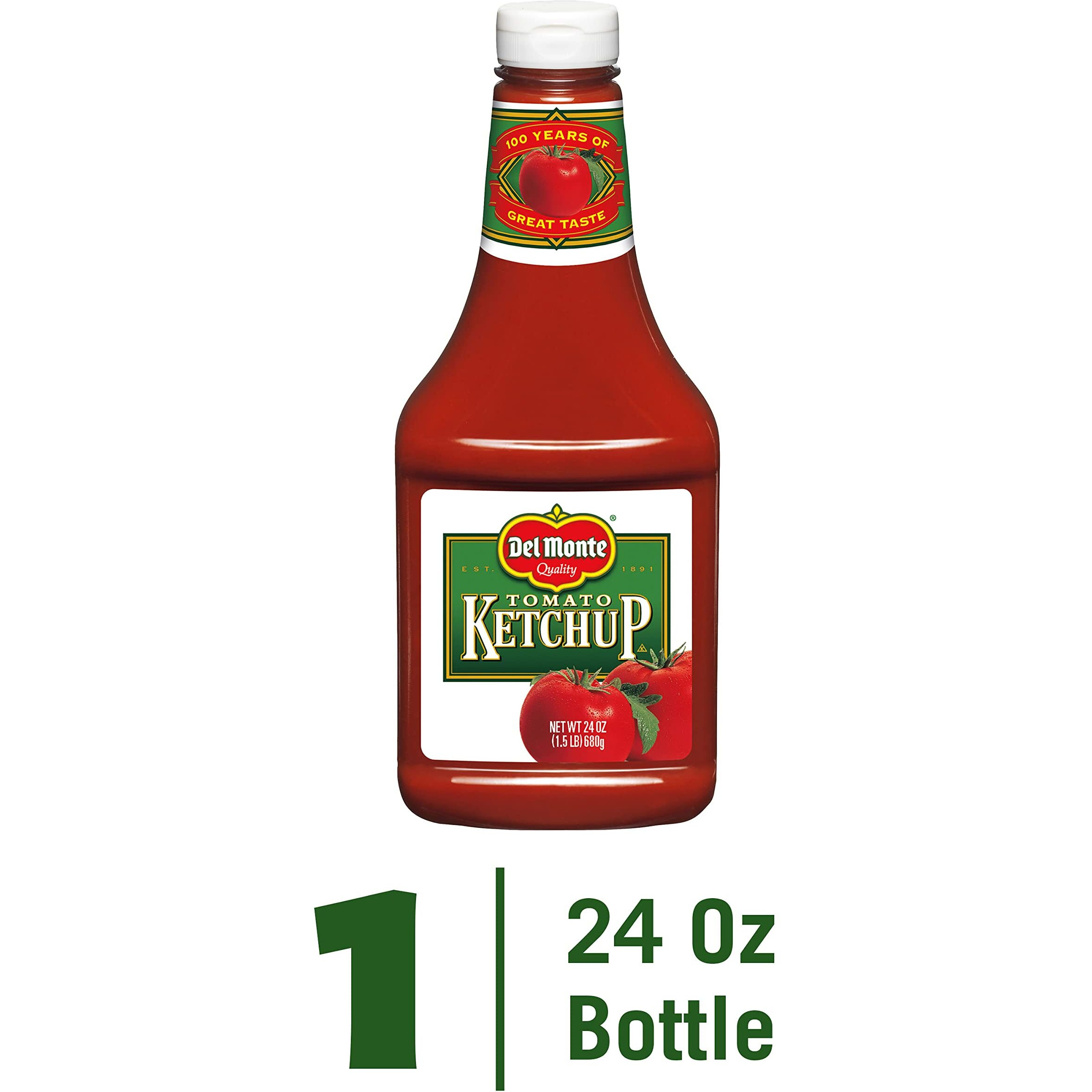 Del Monte Bottled Tomato Ketchup, 24 Oz