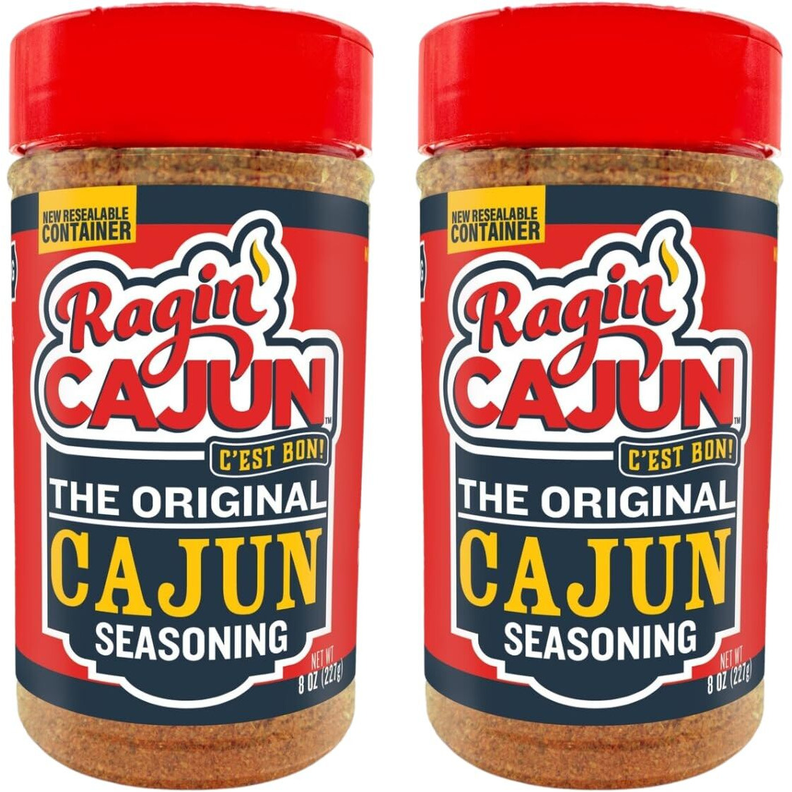 All Purpose Original Cajun Seasoning 8 Oz Ragin' Cajun (Pack Of 2)