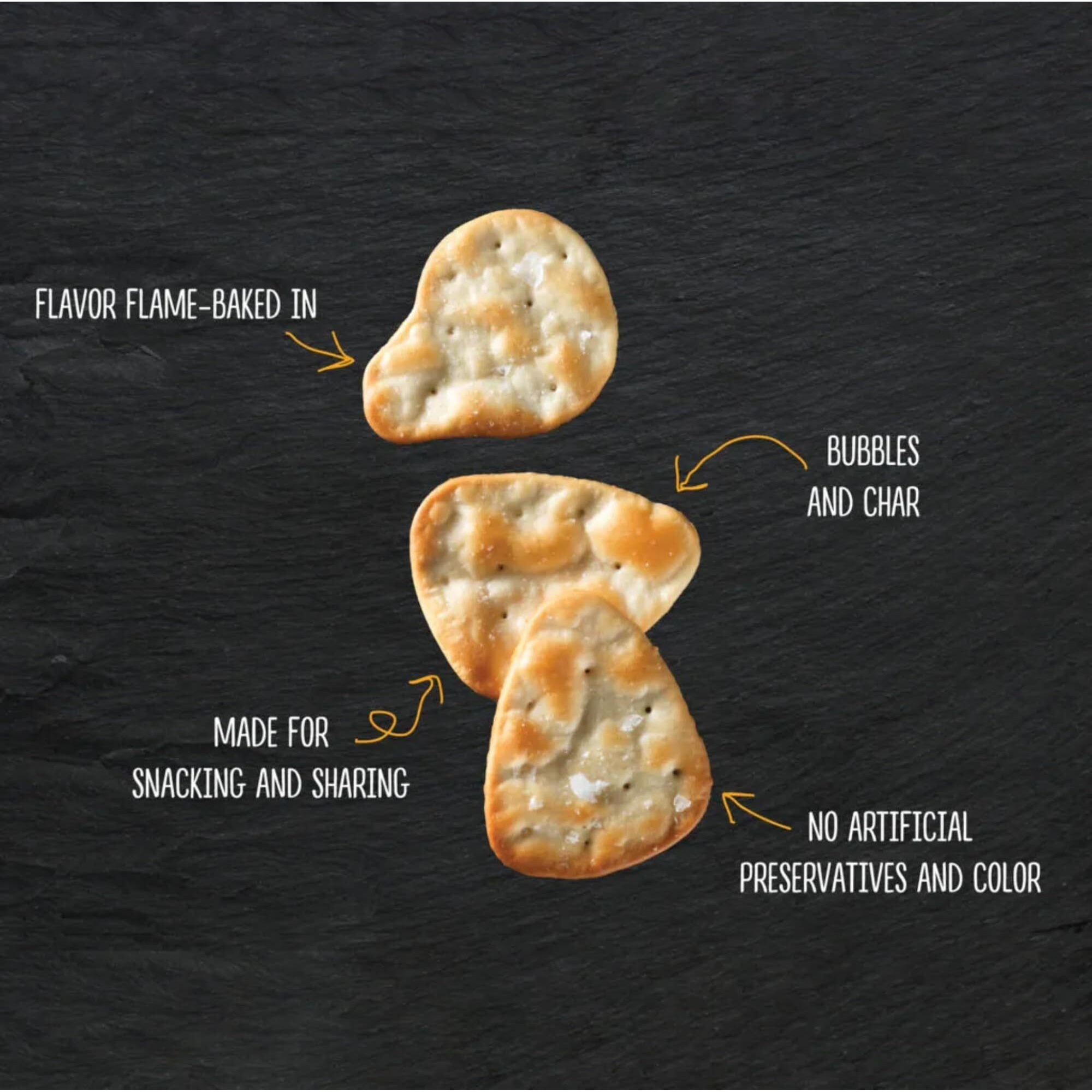 Stonefire Sea Salt Naan Crisps, 6 Ounce (Pack Of 6)