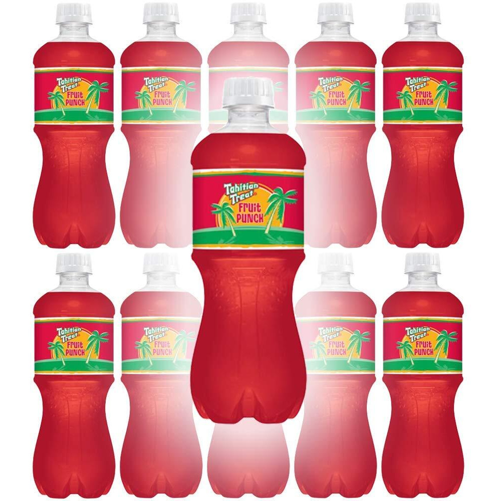 Tahitian Treat, Fruit Punch Soda, 20 Fl Oz Bottle (Pack Of 12, Total Of 240 Fl Oz)