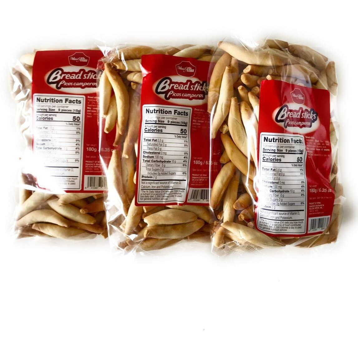 Picos Bread Sticks - Picos Camperos By Mas Aliu