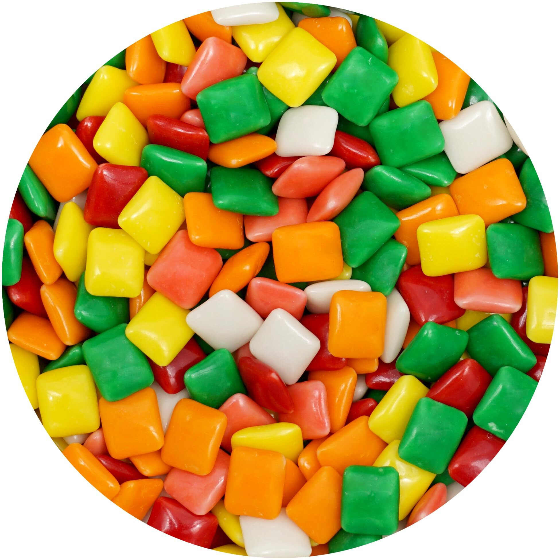 Chiclets Gum Original - 4 Pound Bag (Approx 1520) Gum Assorted Flavors - Bubble Gum Machine Refill - Bulk Candy - Chewing Gum Bulk