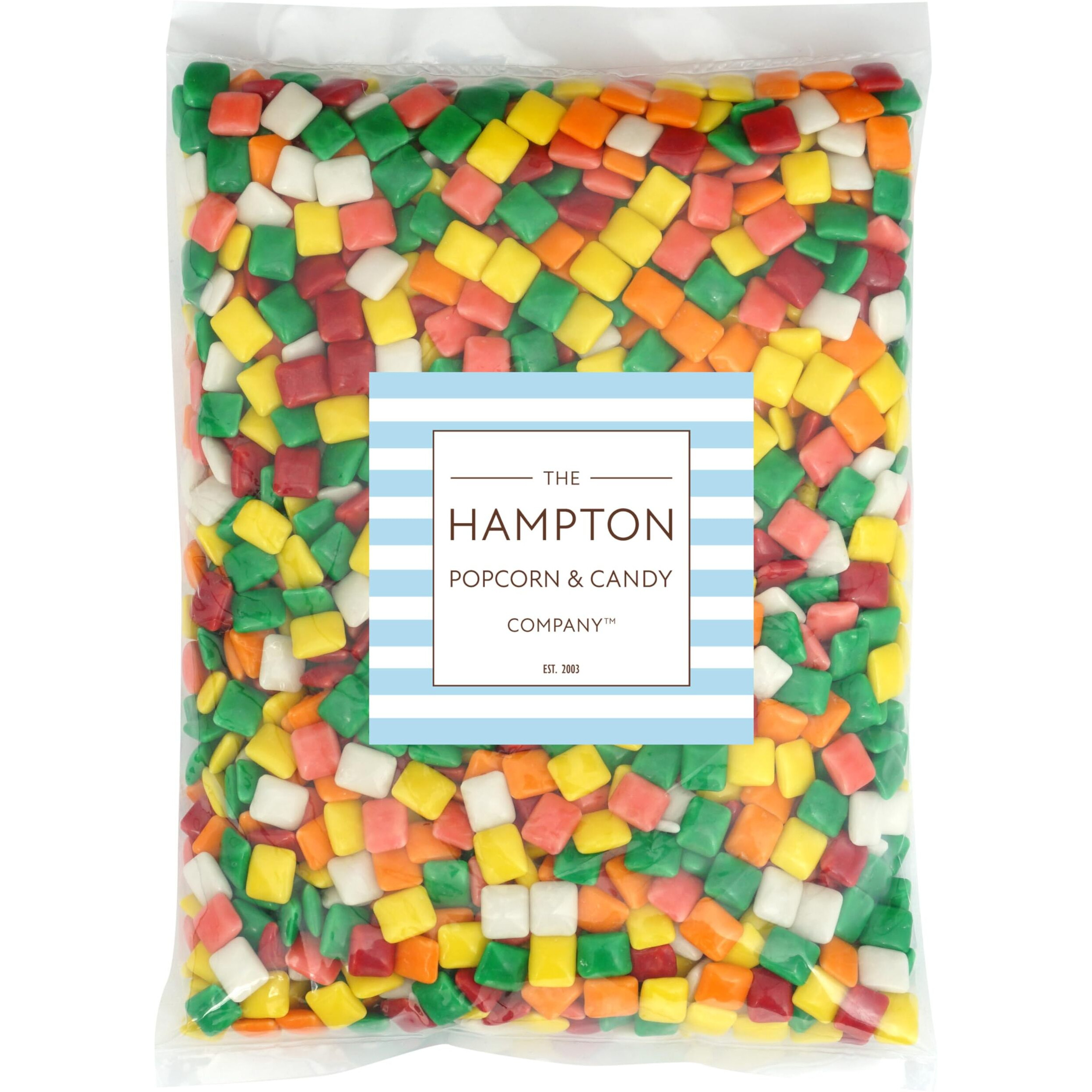 Chiclets Gum Original - 4 Pound Bag (Approx 1520) Gum Assorted Flavors - Bubble Gum Machine Refill - Bulk Candy - Chewing Gum Bulk