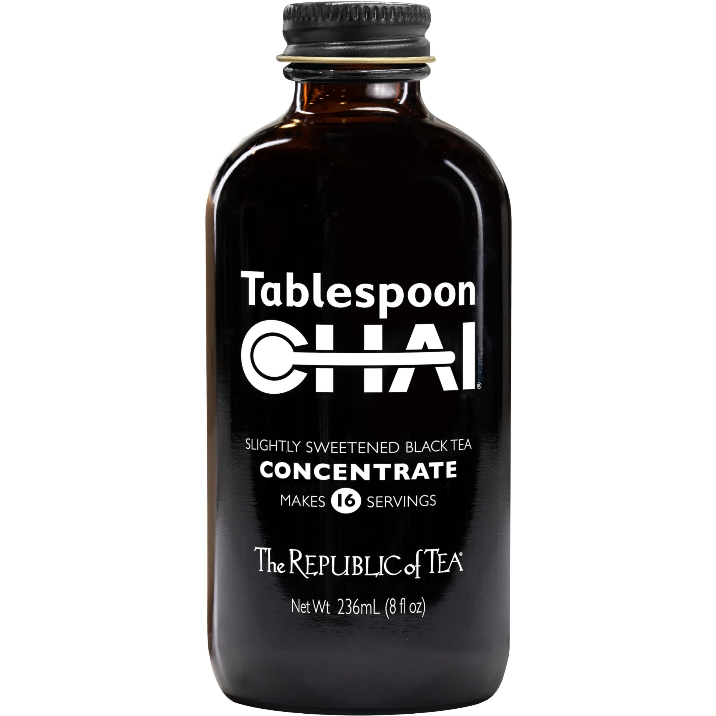 The Republic Of Tea - Tablespoon Chai, Black Tea Chai Concentrate, 8 Fl Oz -16 Servings