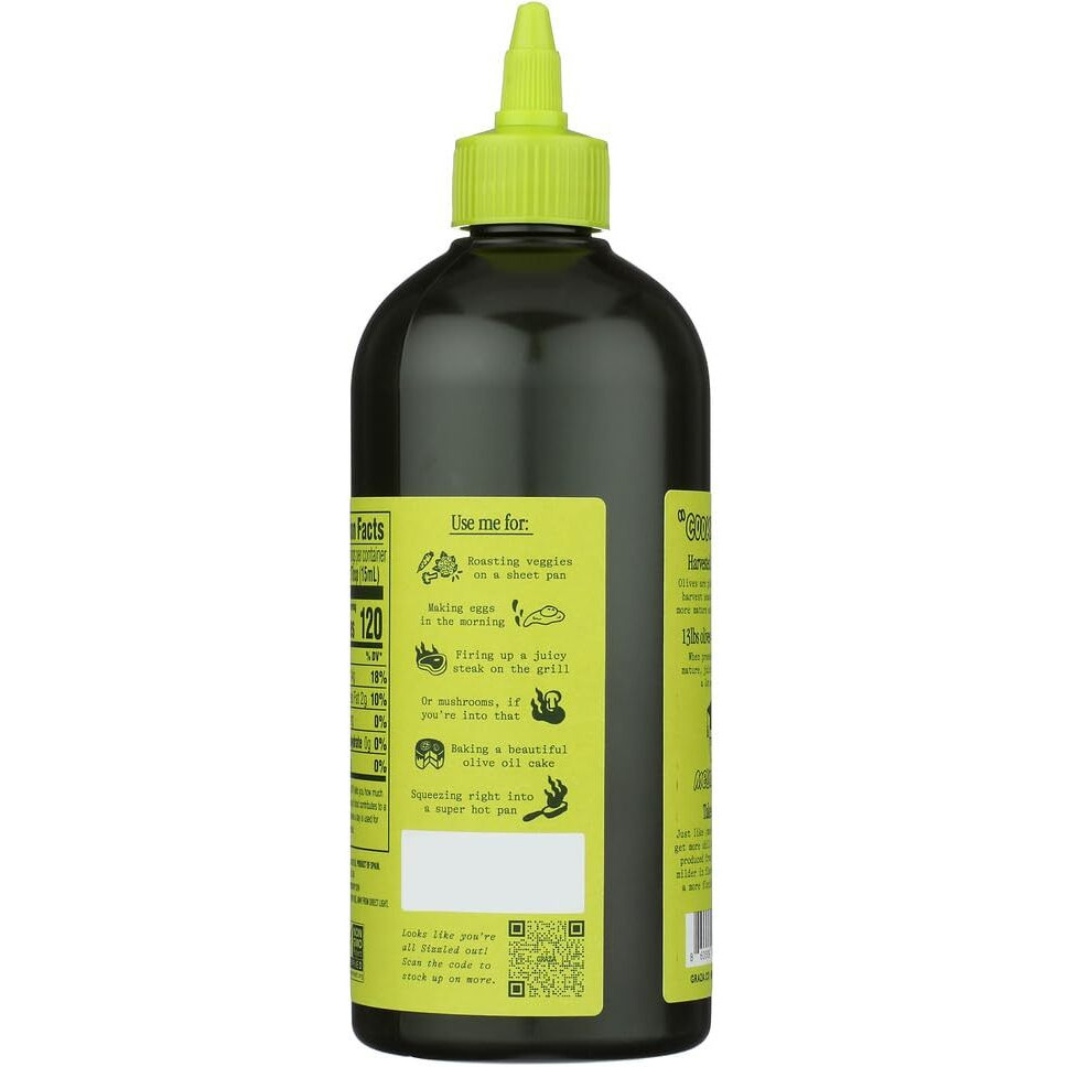 500 Ml Sizzle Extra Virgin Olive Oil For Cooking