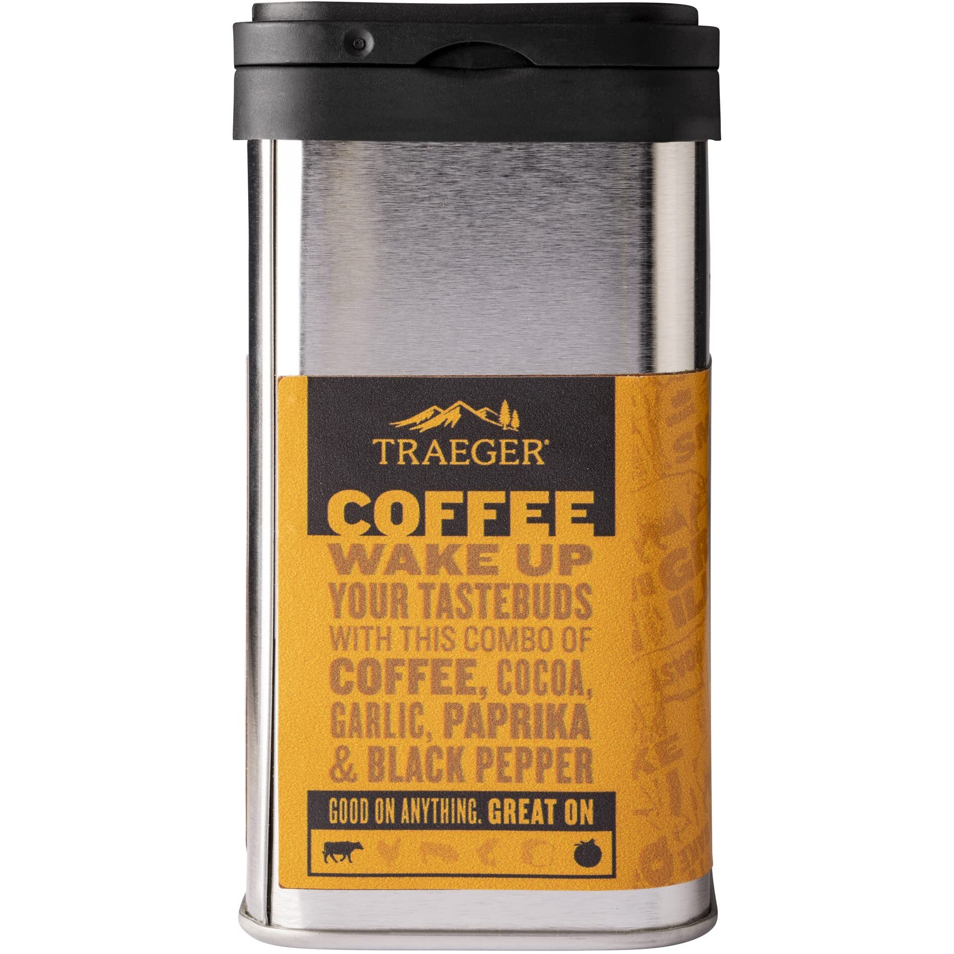 Traeger Grills Spc172 Coffee Rub With Coffee, Cocoa, & Black Pepper