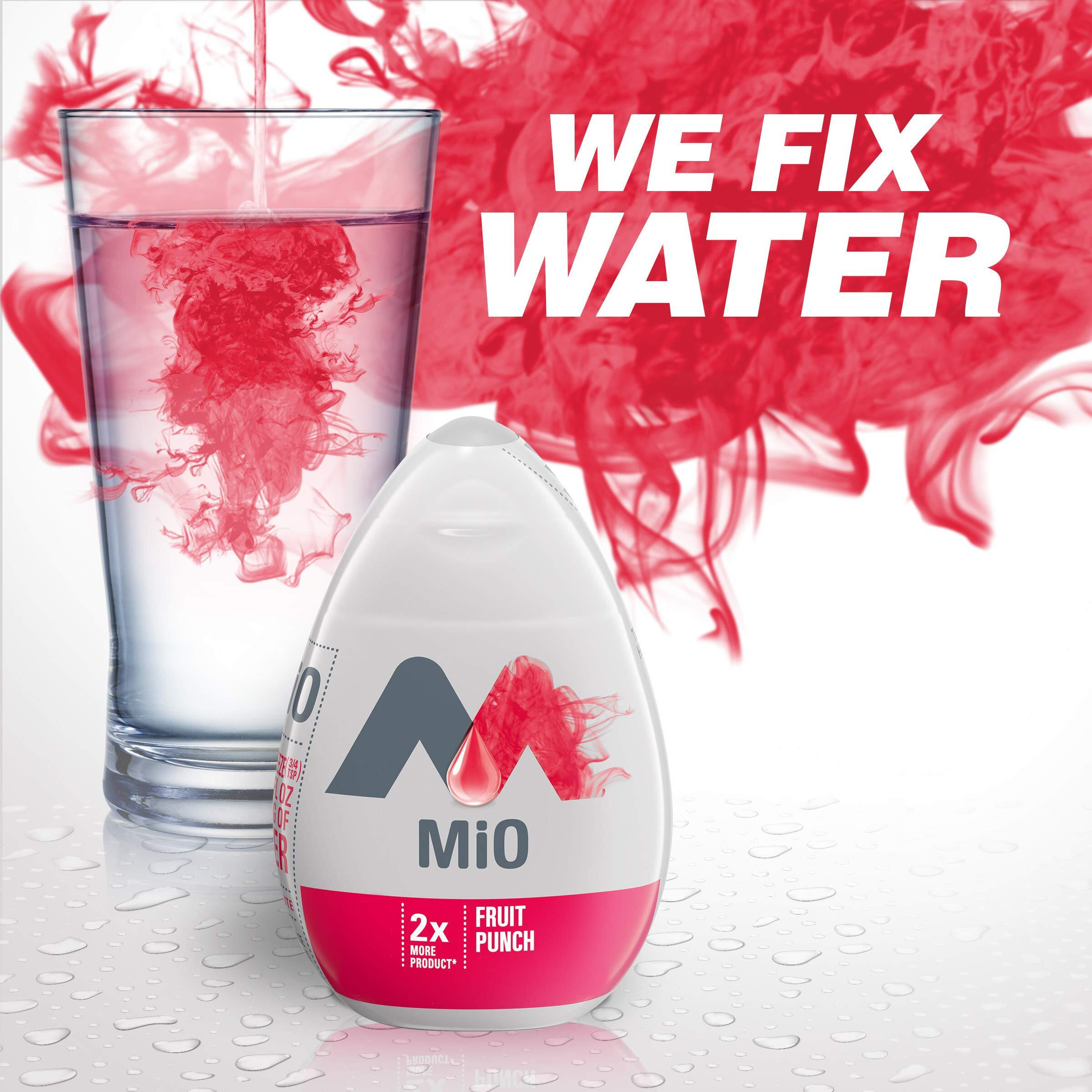 Mio Sugar-Free Fruit Punch Naturally Flavored Liquid Water Enhancer 8 Count 3.24 Fl Oz
