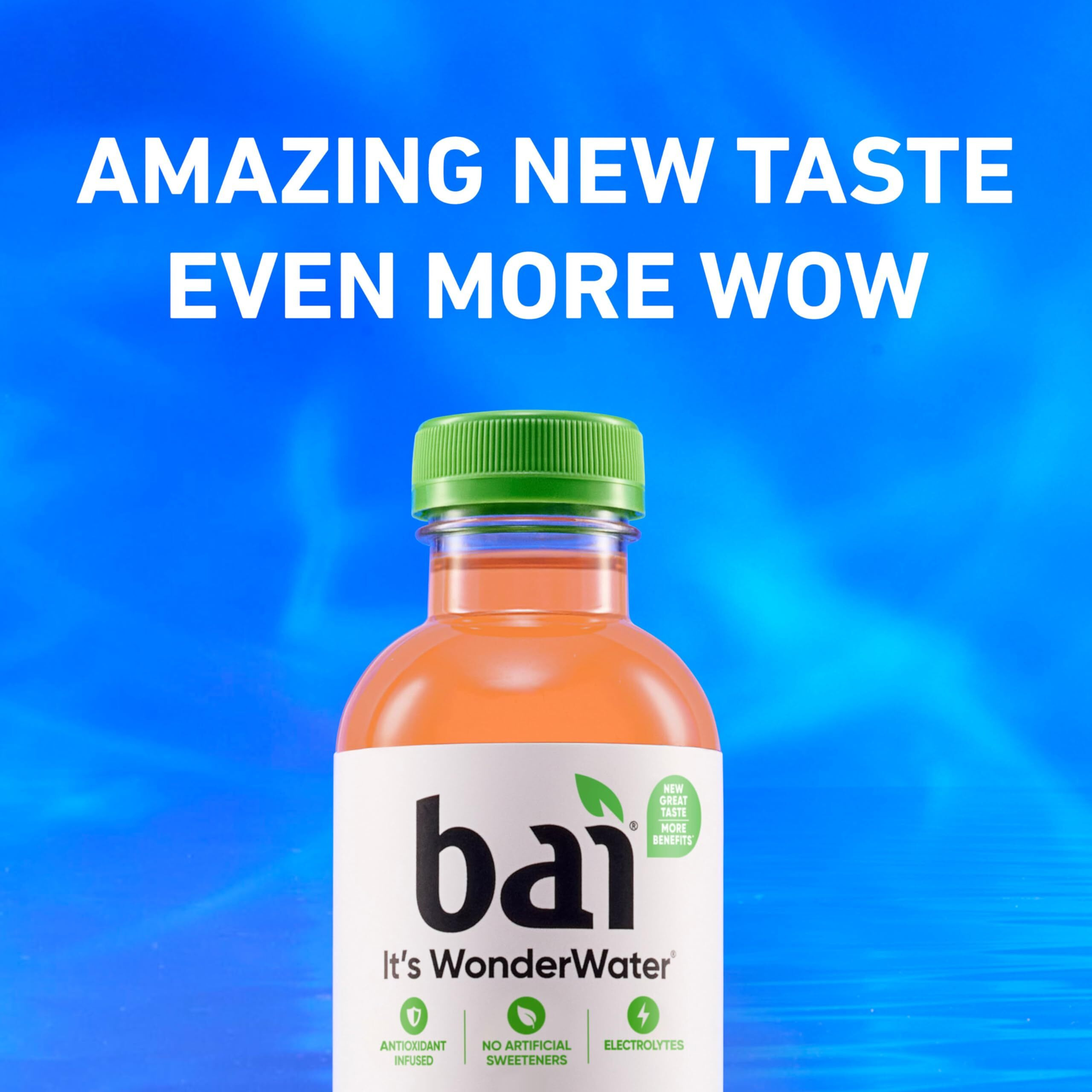 Bai Antioxidant Infused Water Beverage, So Paulo Strawberry Lemonade, With Vitamin C And No Artificial Sweeteners, 18 Fluid Ounce Bottle, 6 Pack