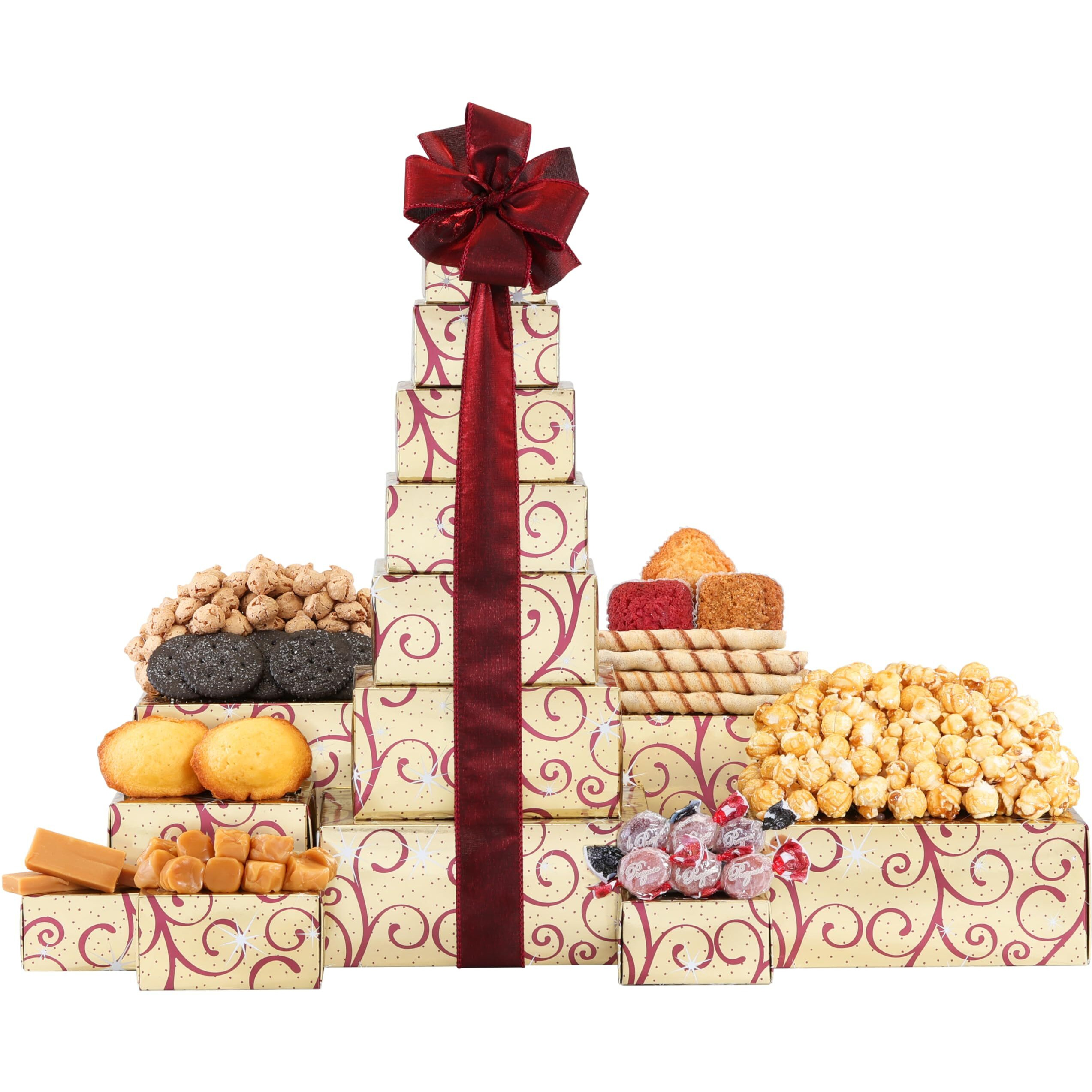Wine Country Gift Baskets The Tower Of Sweets Gift Tower