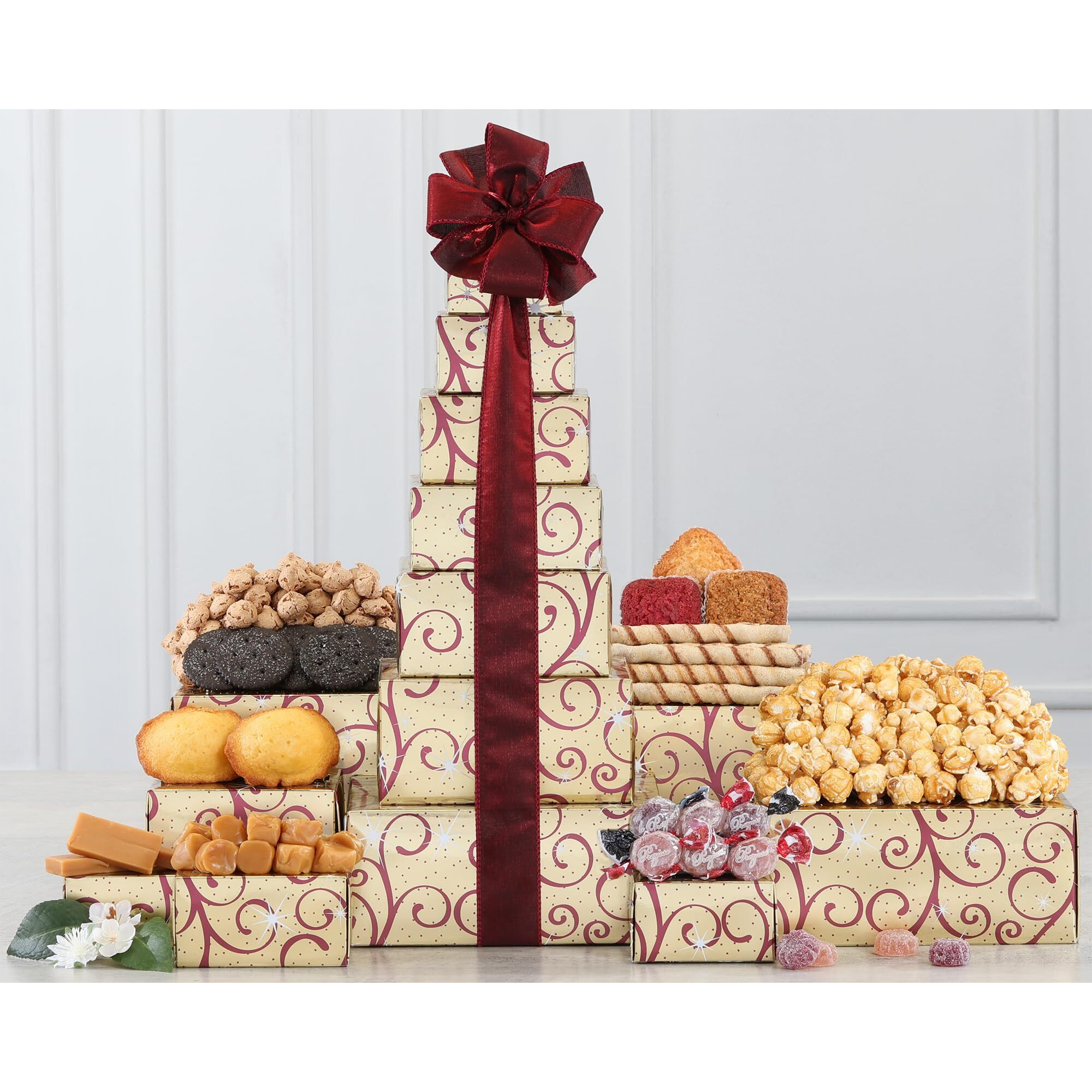 Wine Country Gift Baskets The Tower Of Sweets Gift Tower