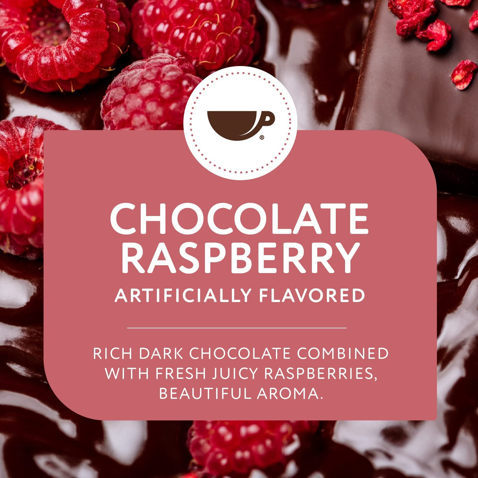 Paramount Roasters Chocolate Raspberry Flavored Ground Coffee, 12 Oz Medium Roast, Paramount Coffee Company