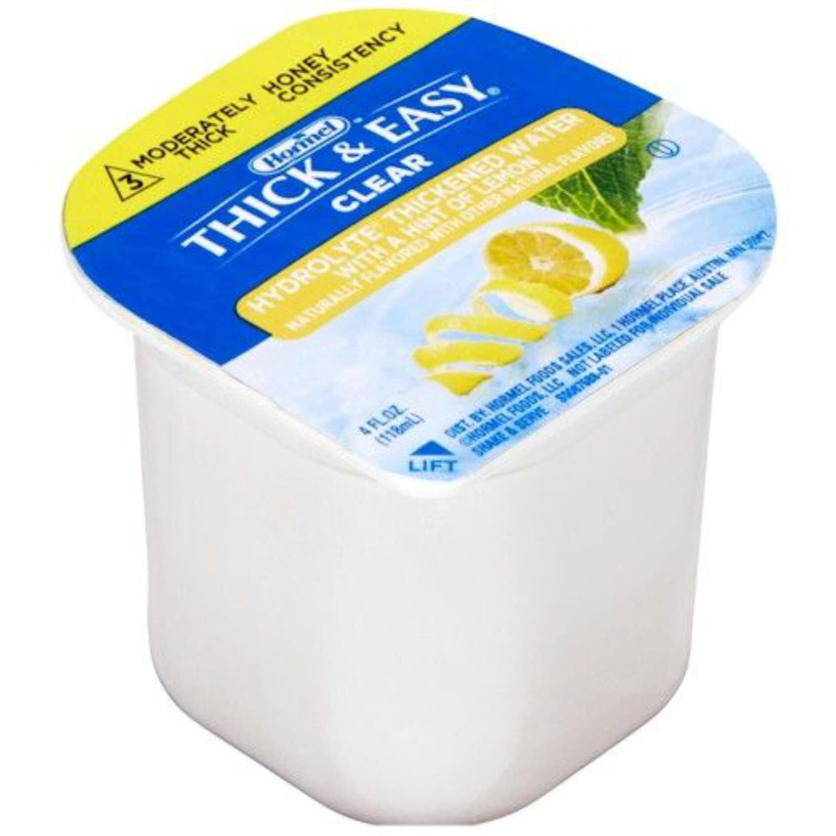 Hormel Thick & Easy Hydrolyte Thickened Water Honey Consistency 4 Ounce (Pack Of 24)