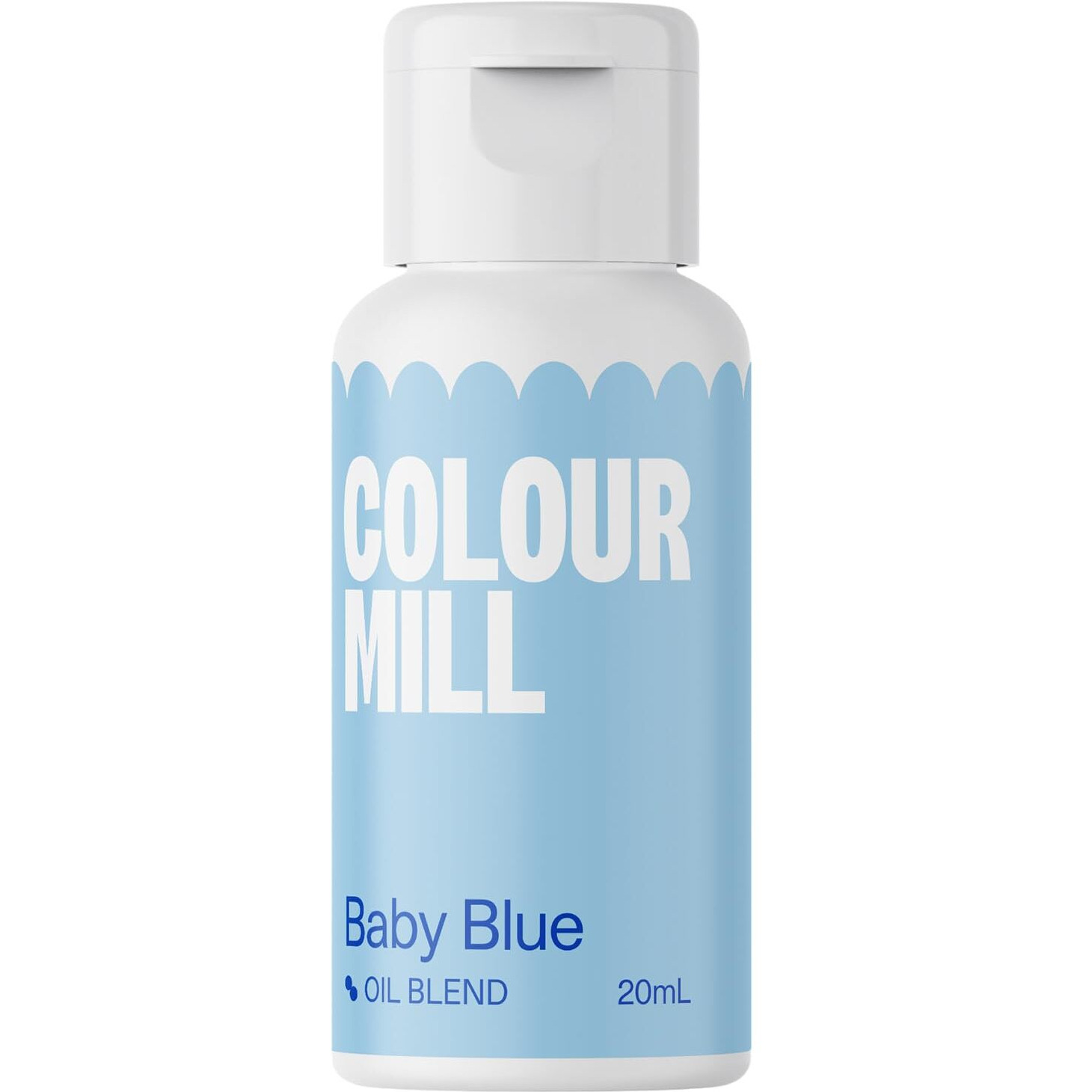 Colour Mill Oil-Based Food Coloring, 20 Milliliters Baby Blue