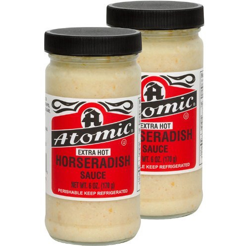 Atomic Horseradish - Extra Hot - "&quot2 Pack"" - 6 Oz Jars - 12 Ozs
