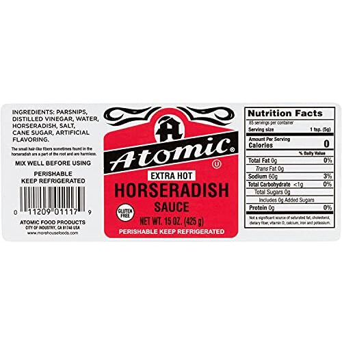 Atomic Horseradish - Extra Hot - "&quot2 Pack"" - 6 Oz Jars - 12 Ozs