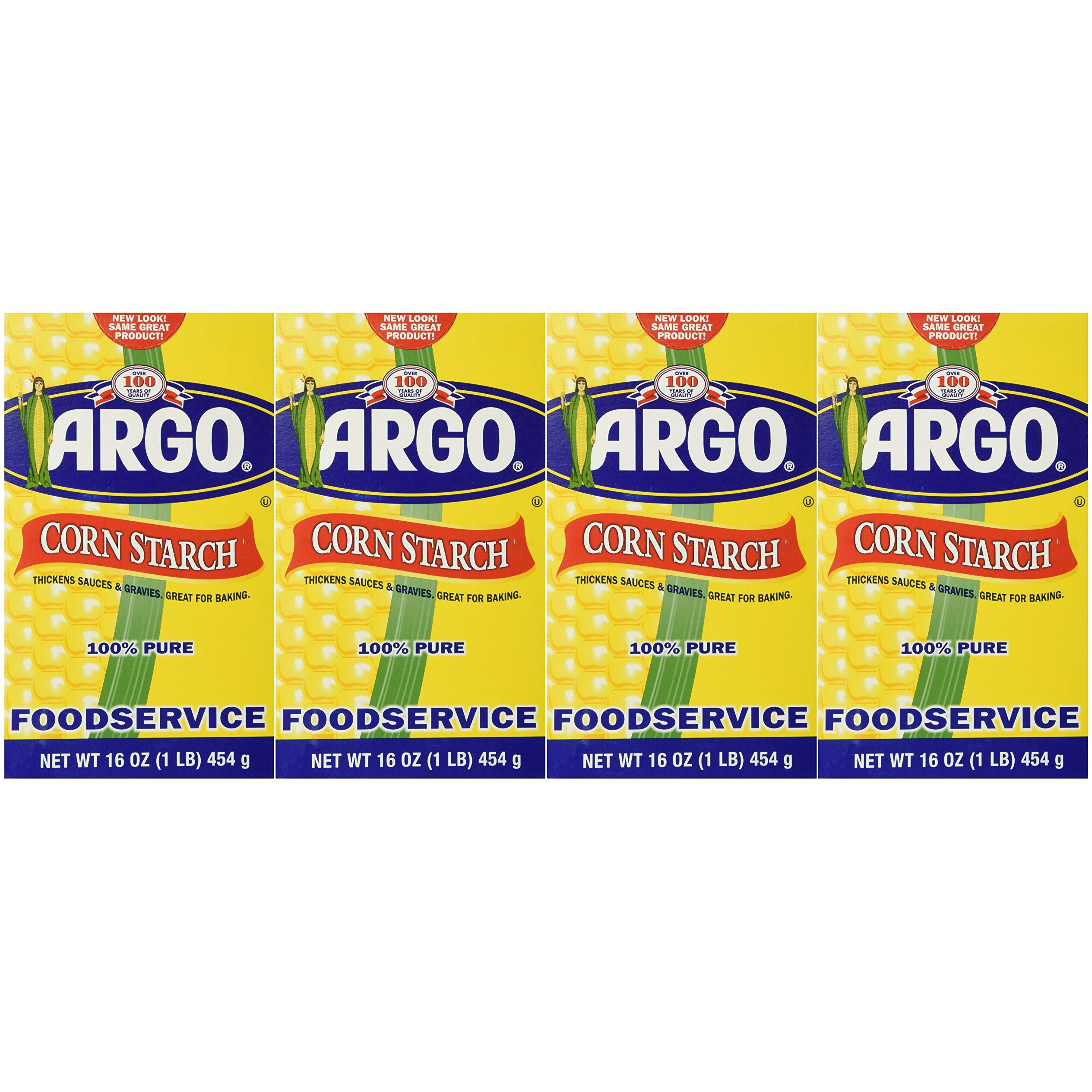 Argo Corn Starch 16 Oz. Box (Pack Of 4)