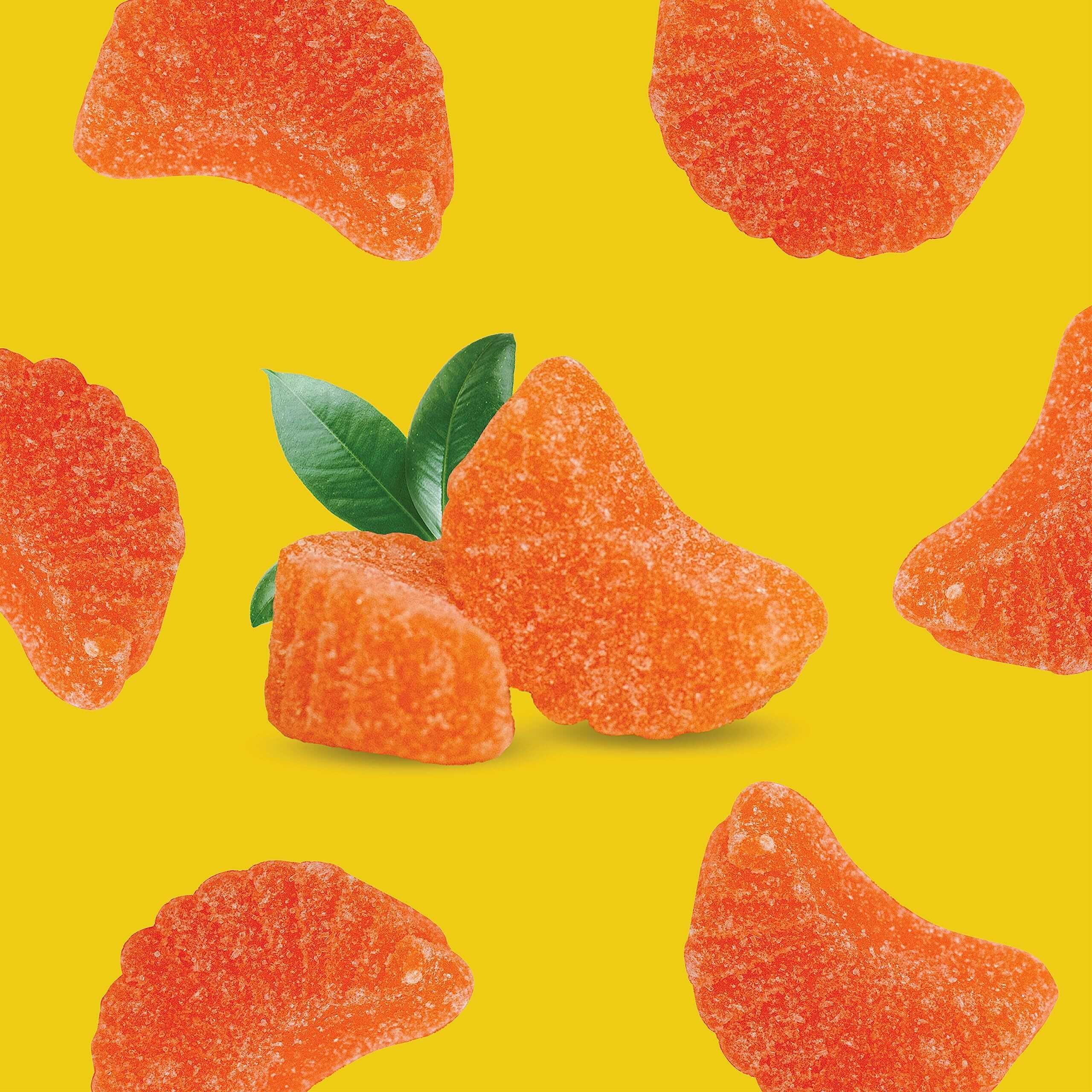 Orange Slices Jelly Candy - Bulk Pack 2 Pounds - Old-Fashioned Sweets