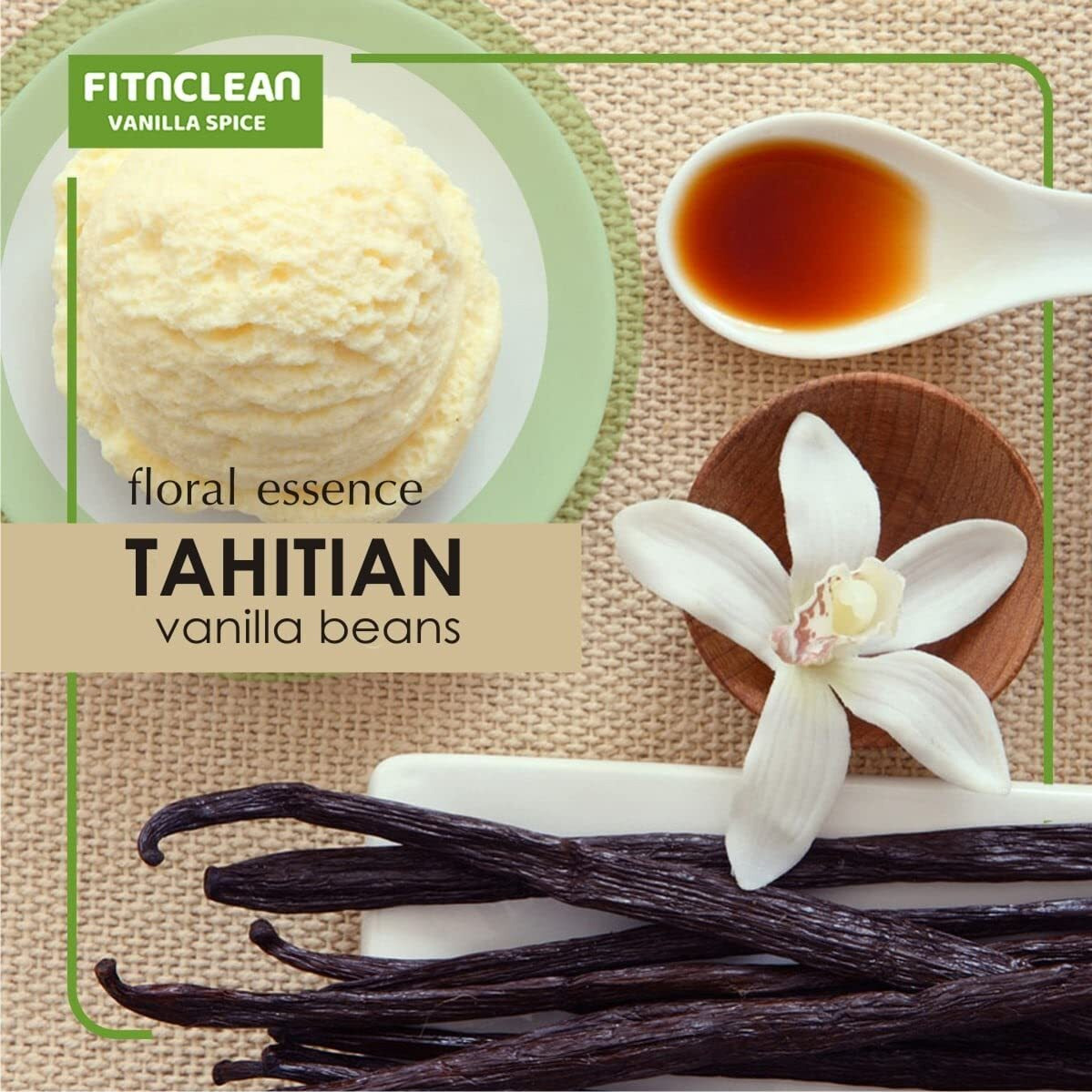 8Oz Vanilla Beans Grade A Tahitian 6""-7"" Bulk (1/2Lb) For Extract, Cooking And Baking By Fitnclean Vanilla| 0.5 Pound Fresh Gourment Natural Raw Non-Gmo Whole Pods.