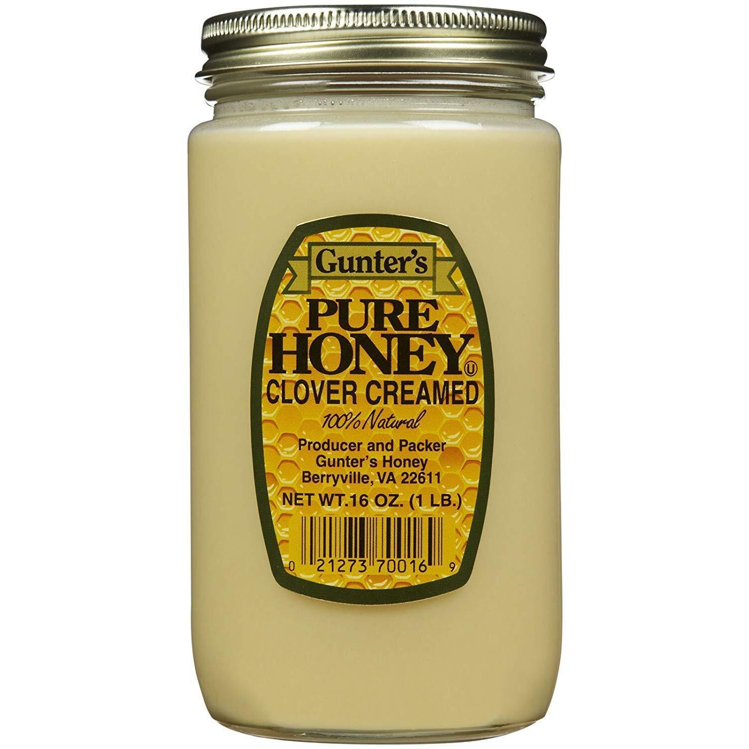 Gunter Cream Honey, 16 Oz