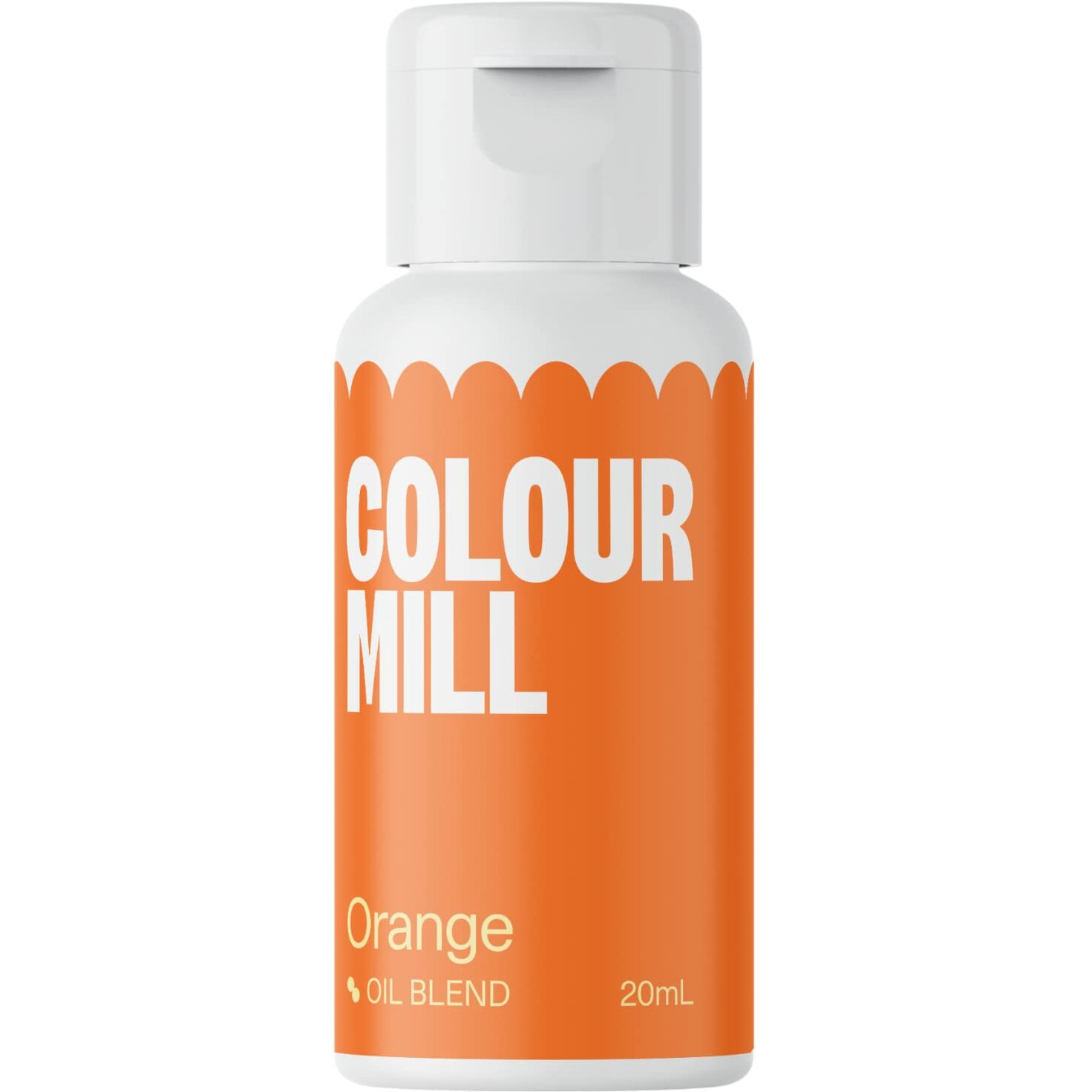 Colour Mill Oil-Based Food Coloring, 20 Milliliters Orange