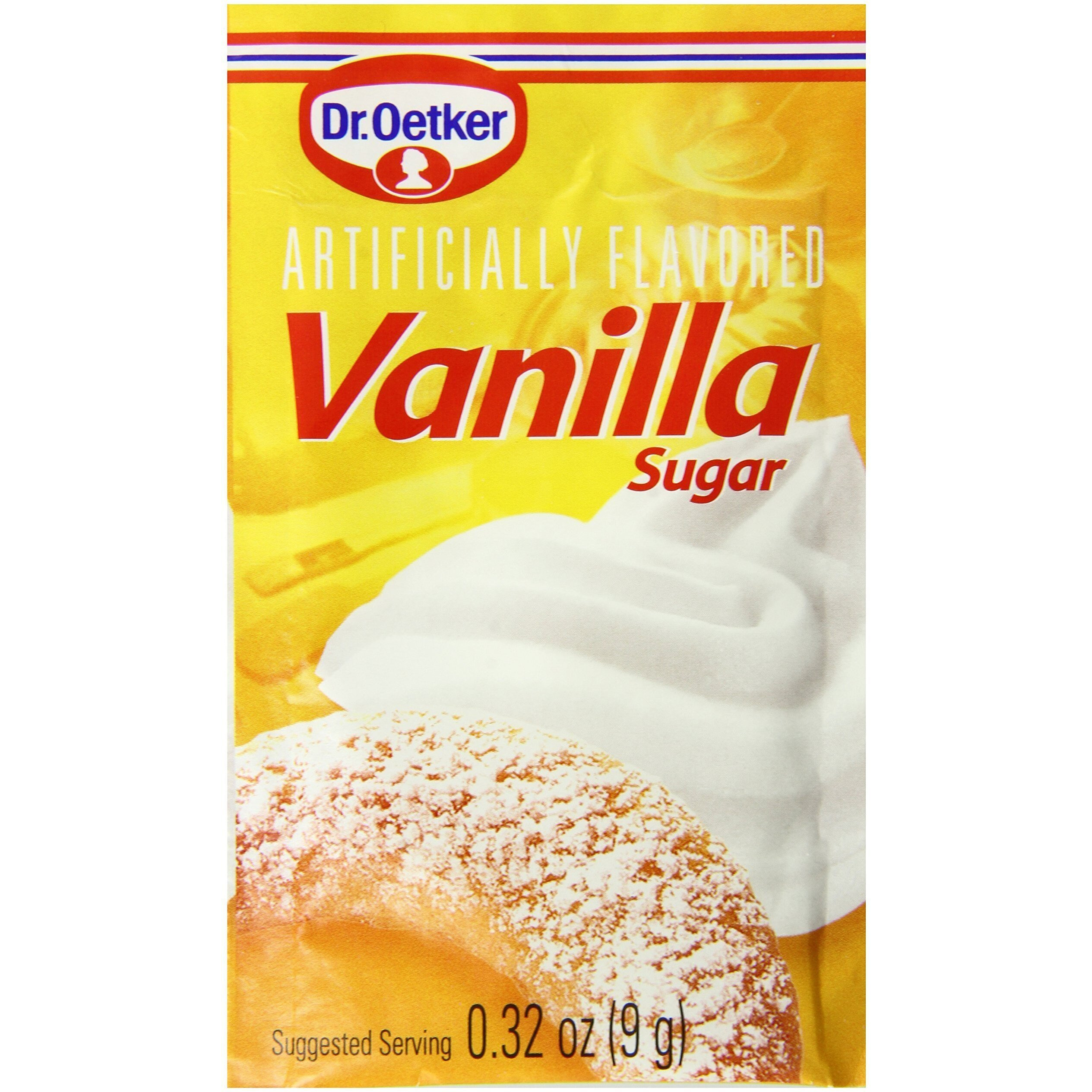 Dr. Oetker Vanilla Sugar, .32 Oz., 12 Count