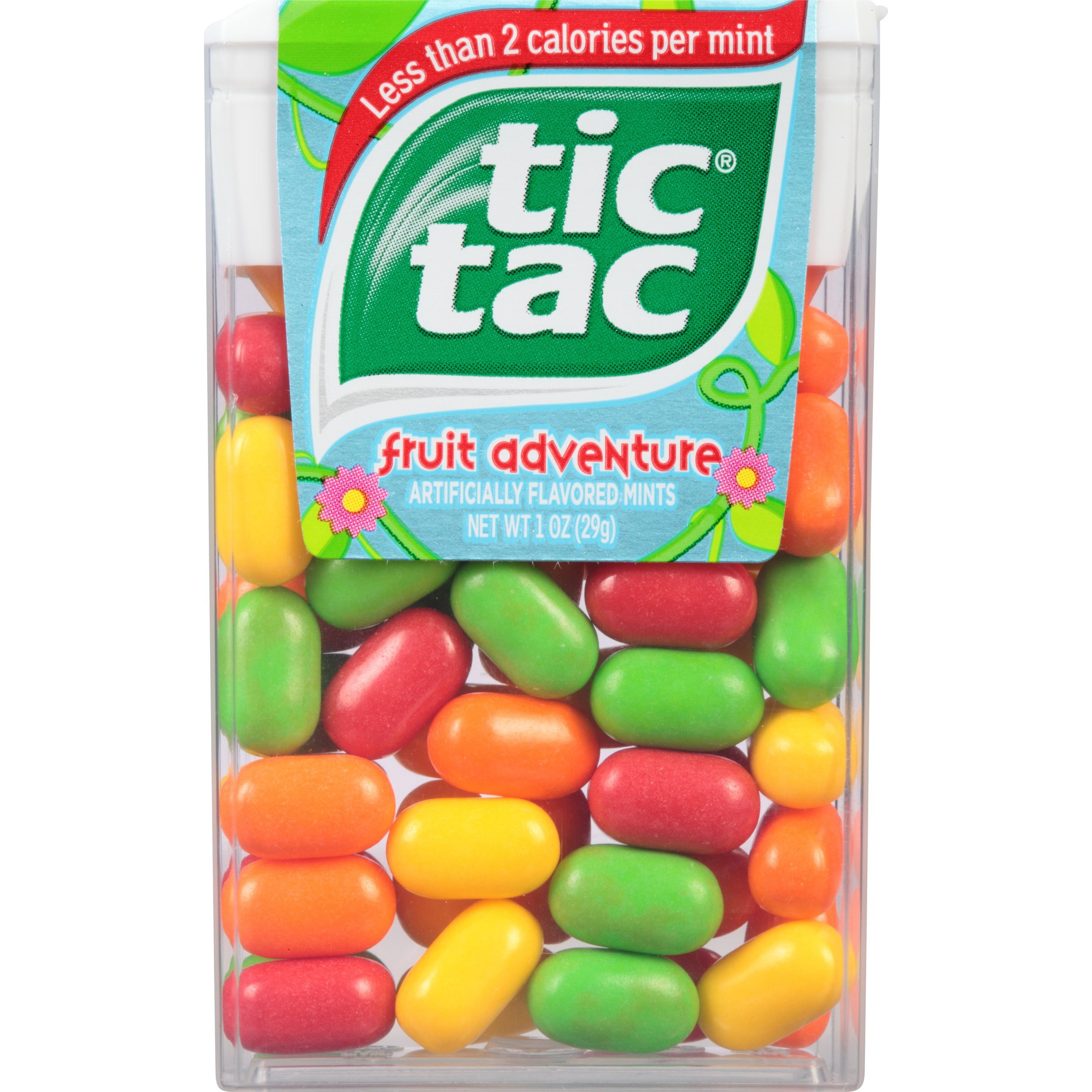 Tic Tac Mints Fruit Adventure Singles, 1 Ounce 12 Pack
