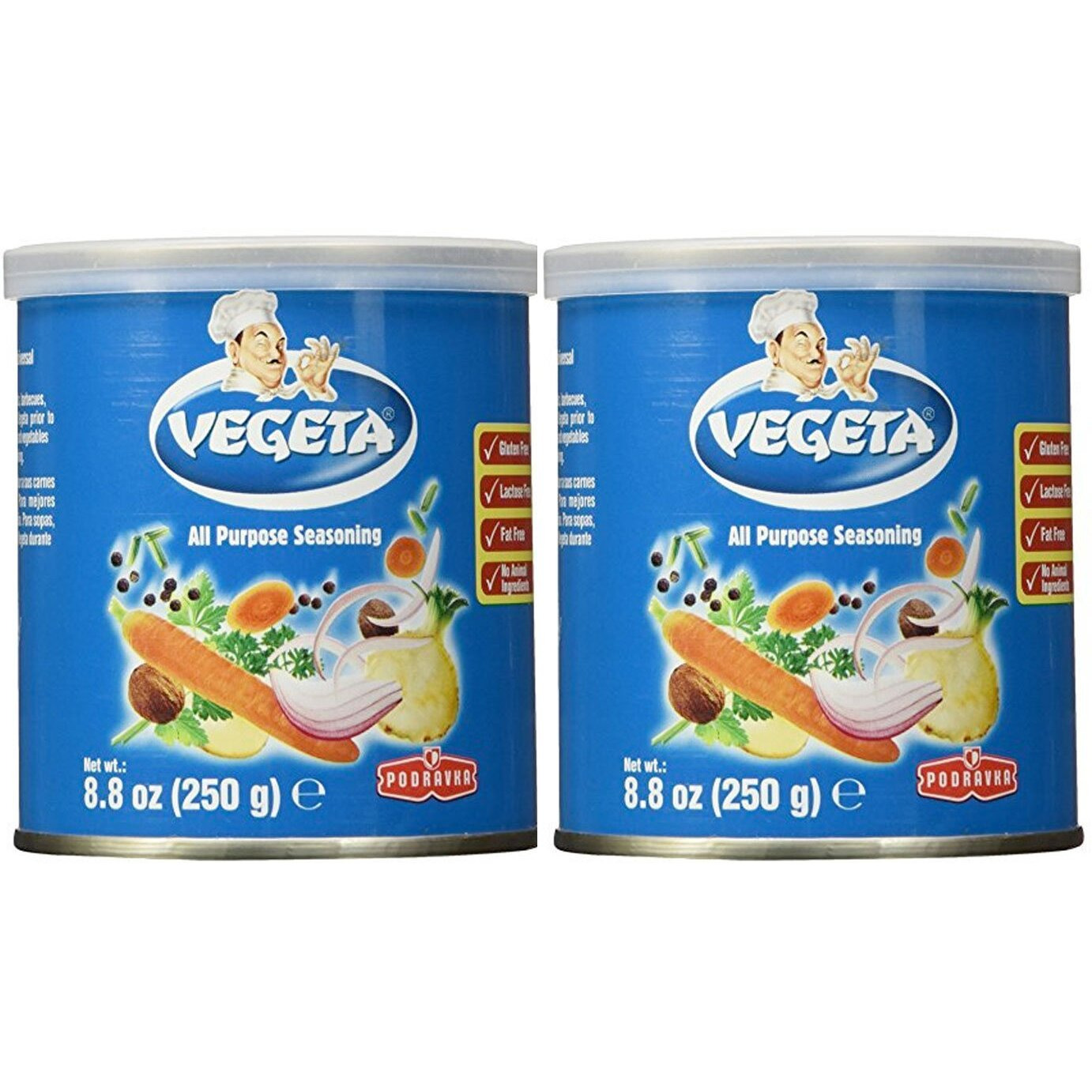 Podravka Vegeta Soup And Seasoning Mix Can, 250G (Pack Of 2)