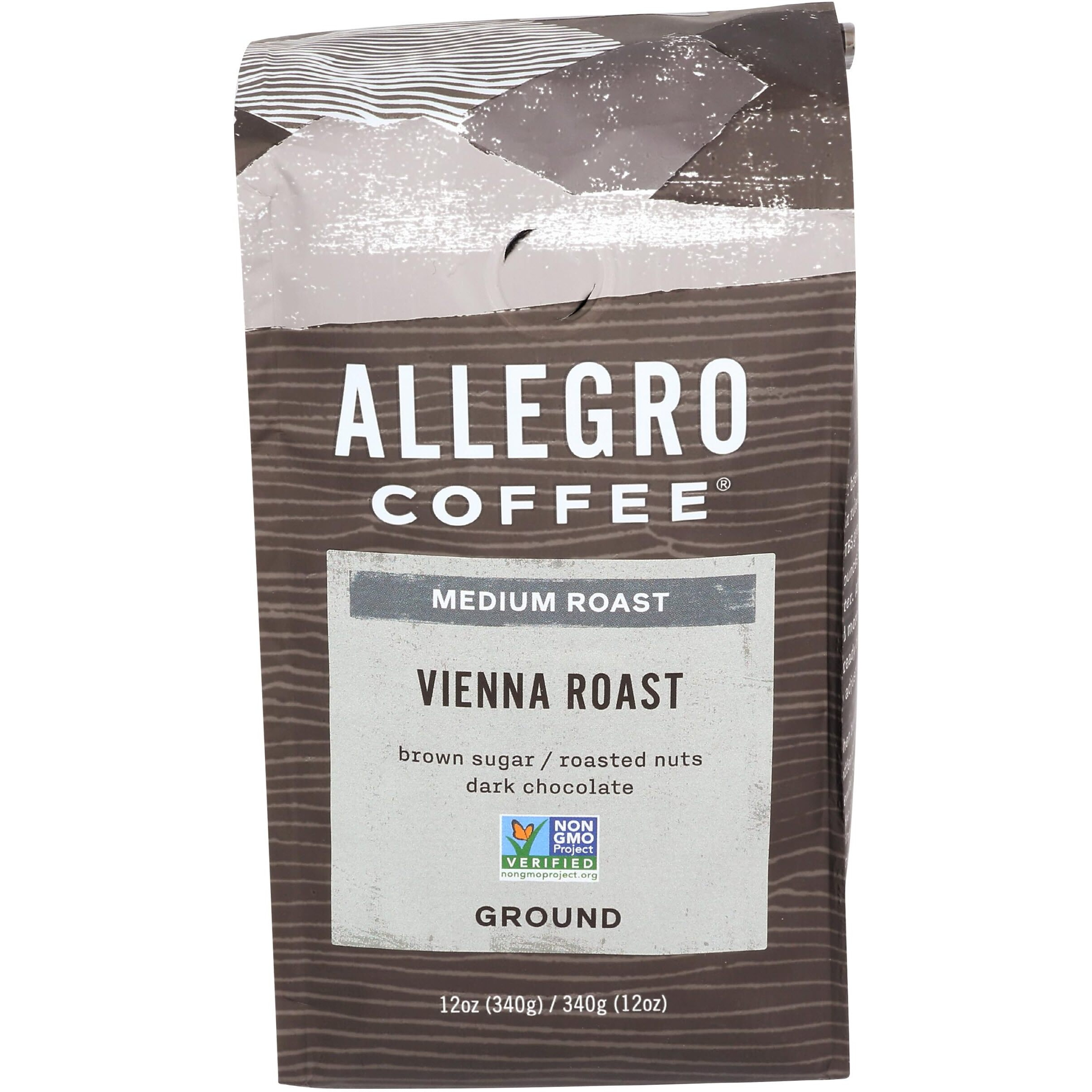 Allegro Coffee Vienna Roast Ground Coffee, 12 Oz