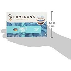 Cameron's Coffee Donut Shop Blend Single Serve Pods, 12 Count, 4.33 Ounce (Pack Of 6)
